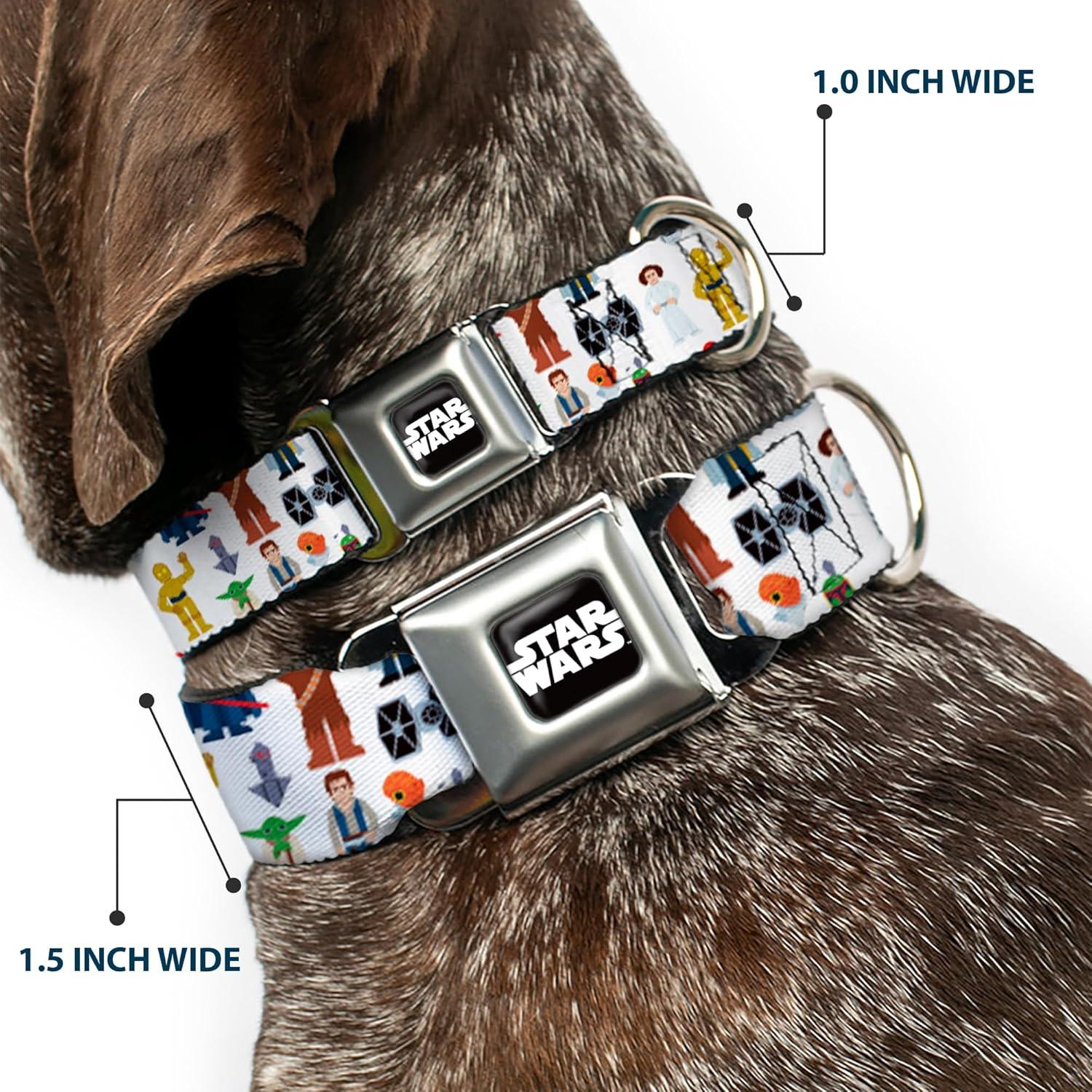Collar para Perros Star Wars Buckle-Down 24.1-33 cm 2.5 cm