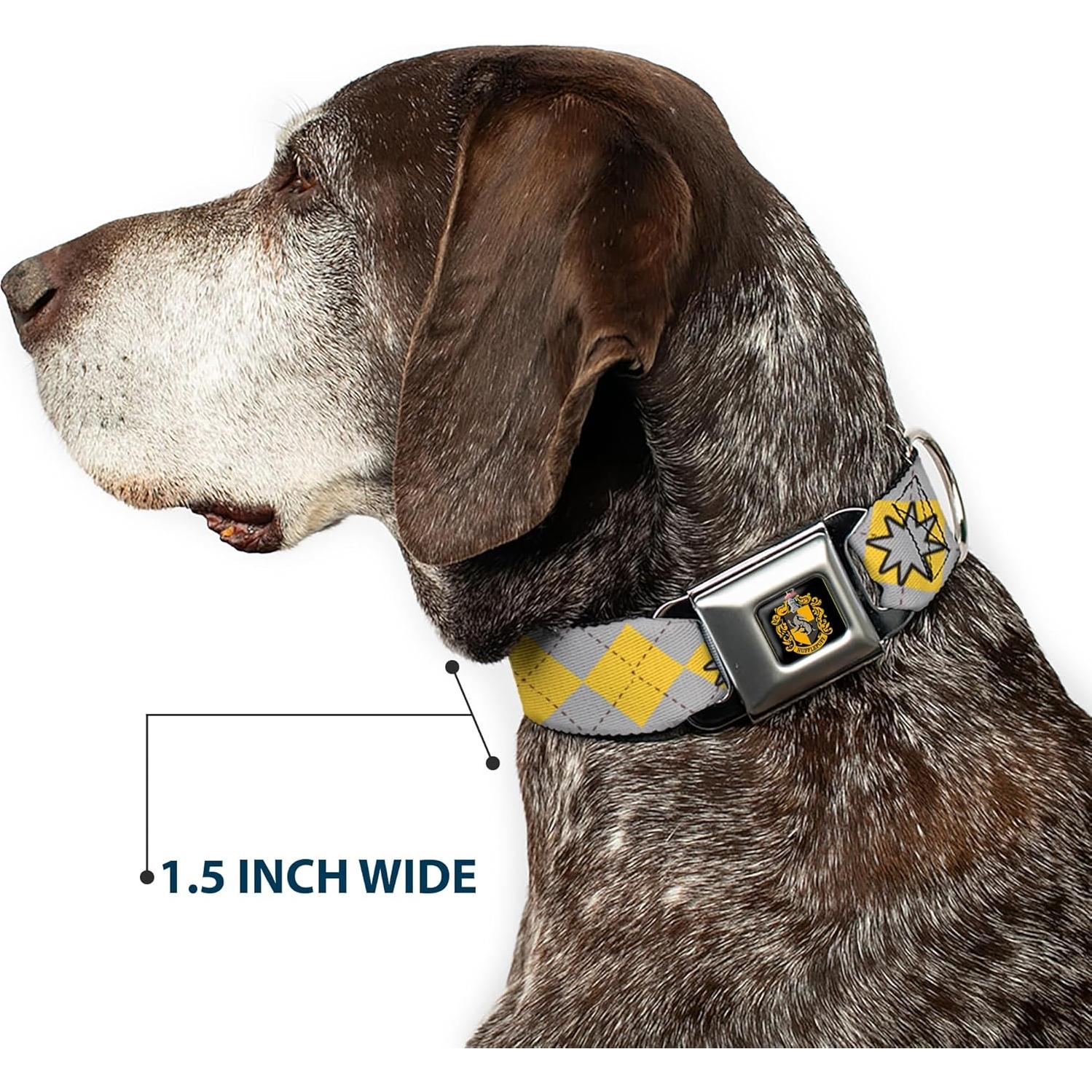 Collar para Perros Warner Bros Hufflepuff 28-42 cm 2.54 cm Ancho