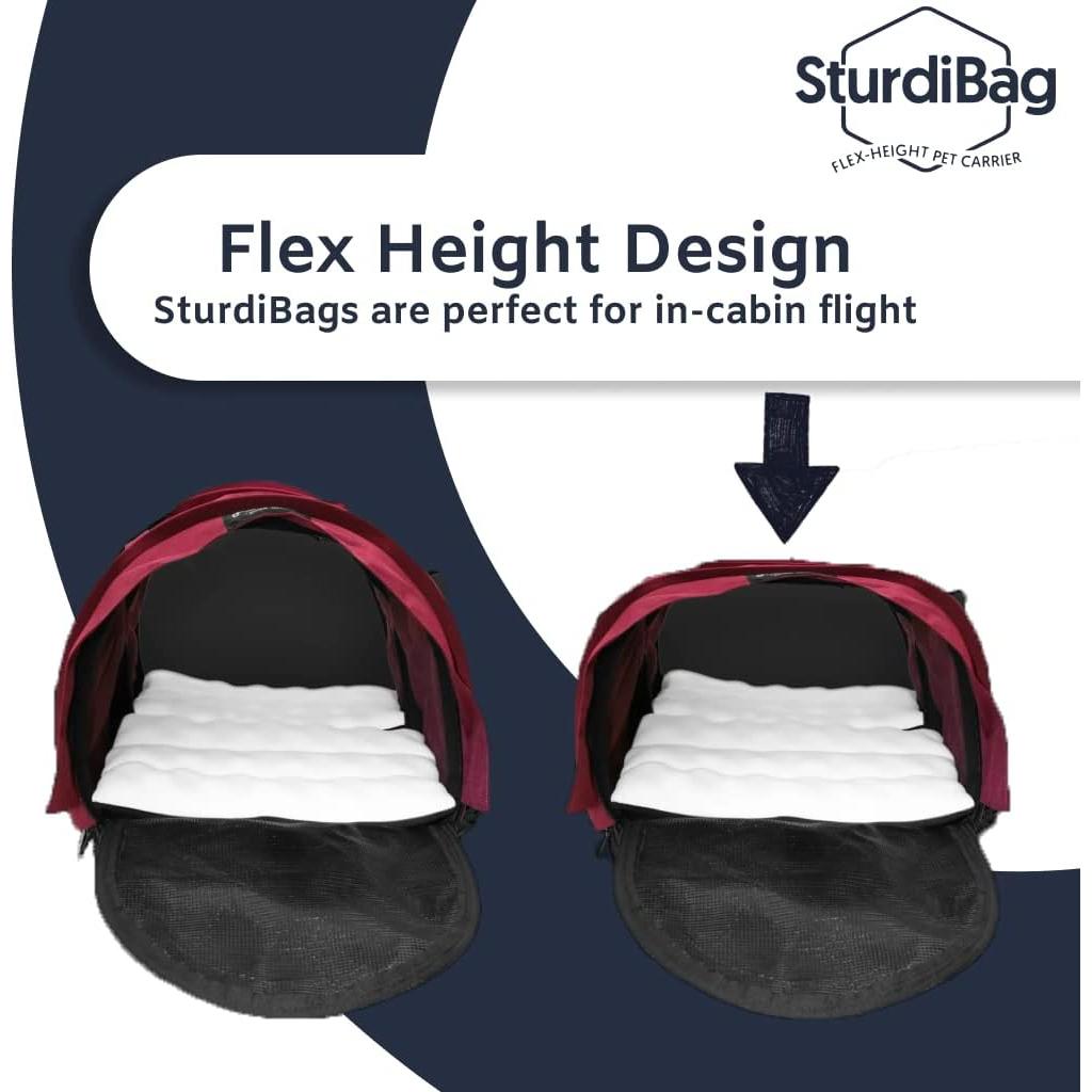 Transportín para Mascotas SturdiBag XL Humo 50.8x30.5x40.6 cm