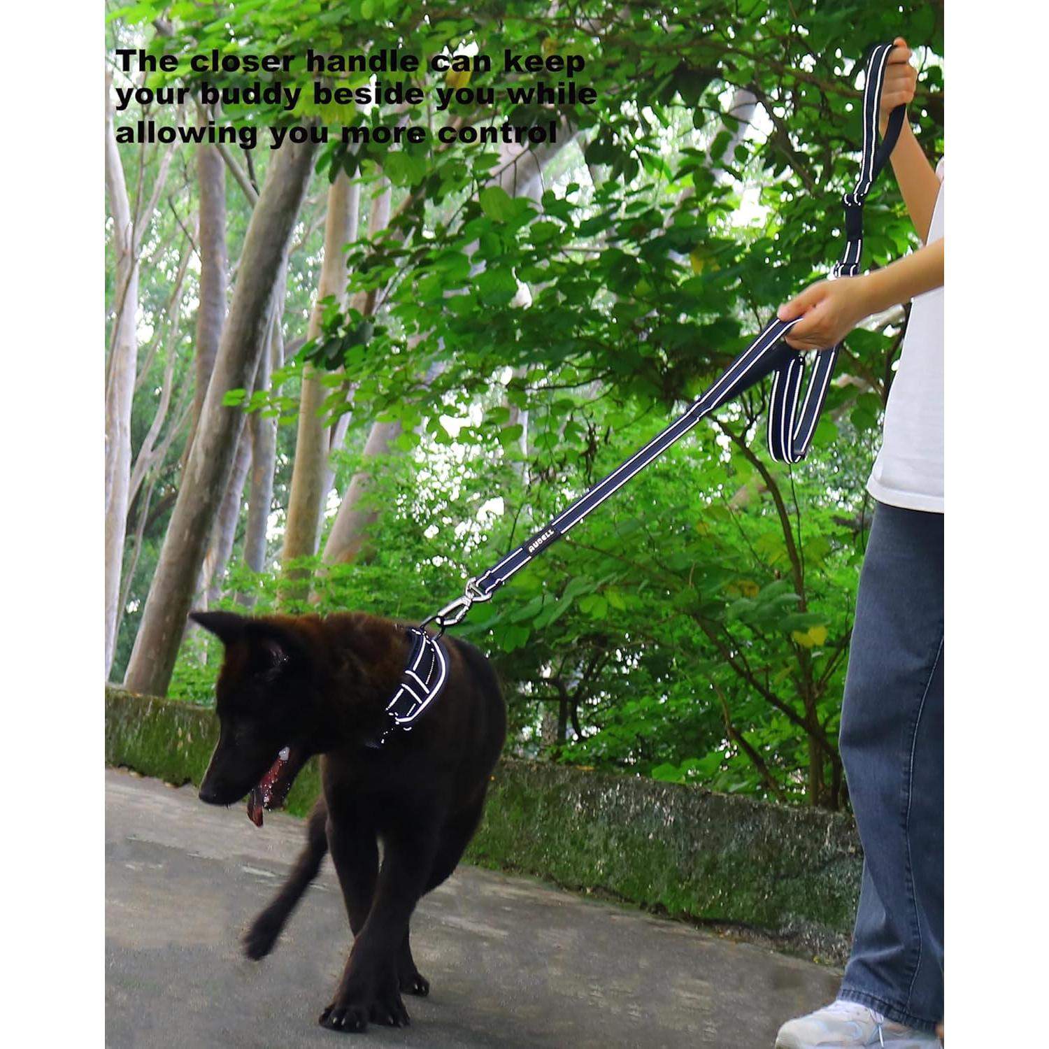 Correa Táctica AUBELL Doble Mango Nylon Reflectante 1.37-1.83m