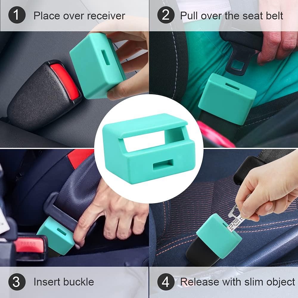 Cubierta de Seguridad para Cinturón de Silicona Morlike - 2 Paquete