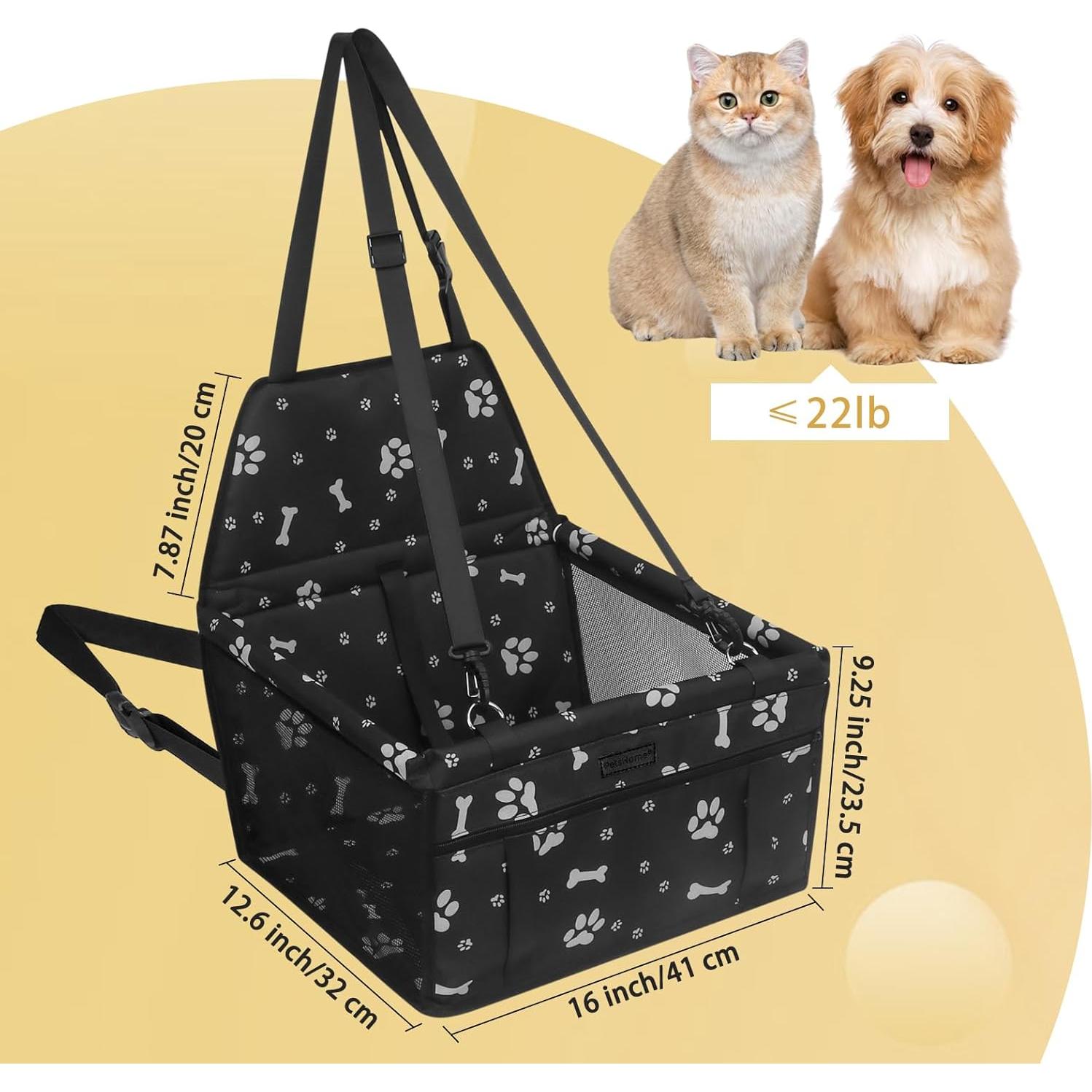Asiento Elevador para Perros PetsHome Plegable Impermeable 41x32 cm
