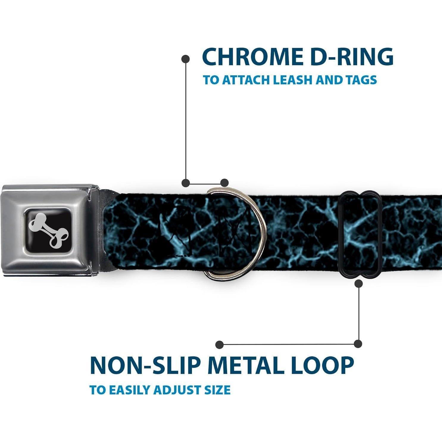 Collar para perro ajustable Buckle-Down 40-58 cm arte Cartoon Network