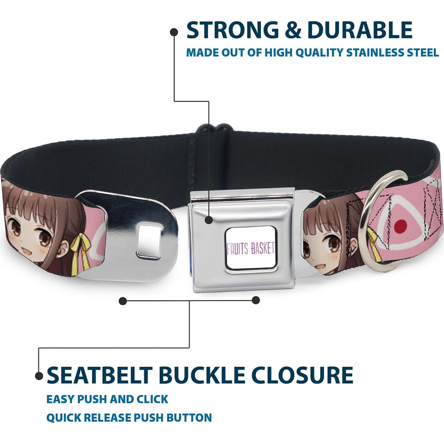 Collar para Perro Crunchyroll Tohru Honda 16-23 cm Ancho 3.81 cm