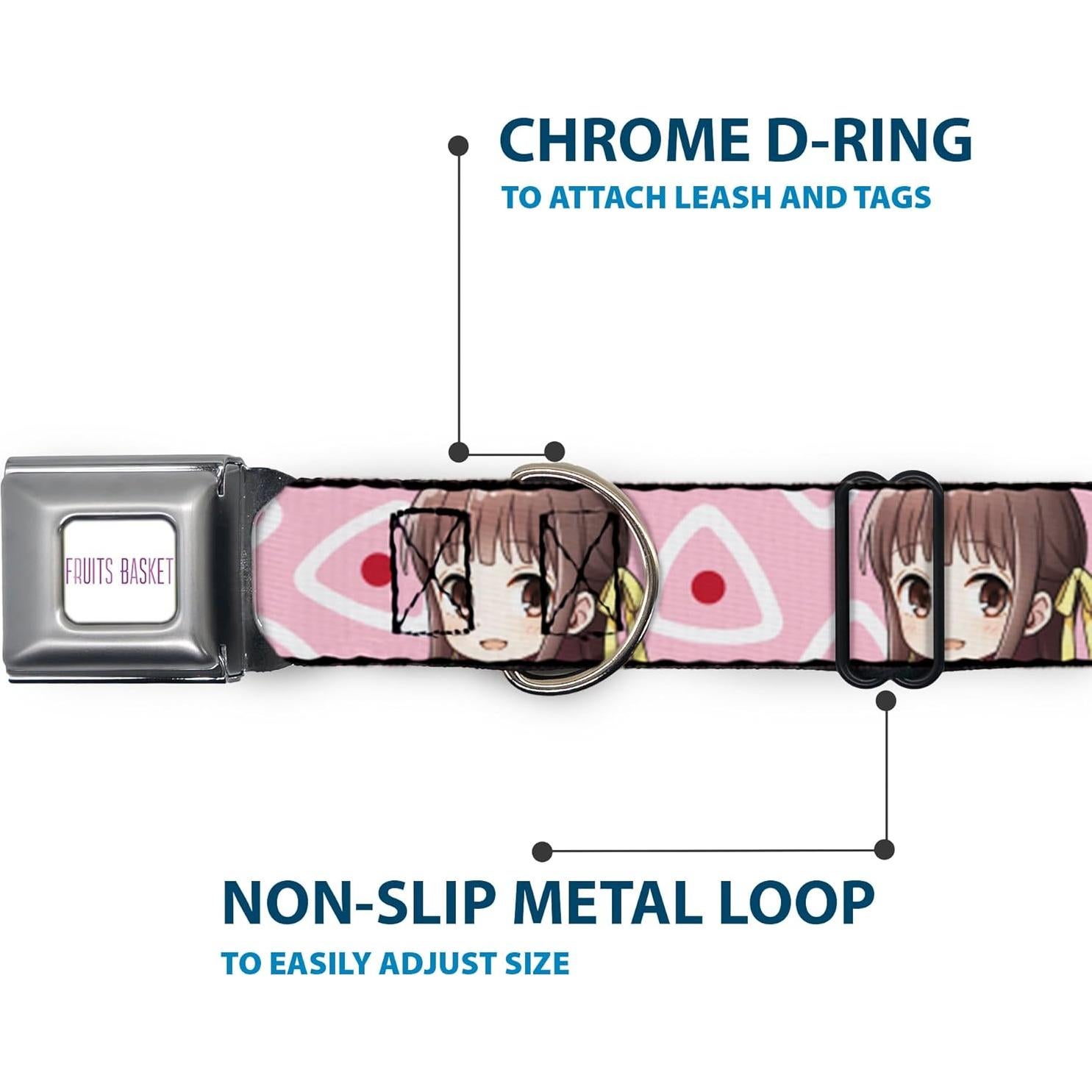 Collar para Perro Crunchyroll Tohru Honda 16-23 cm Ancho 3.81 cm