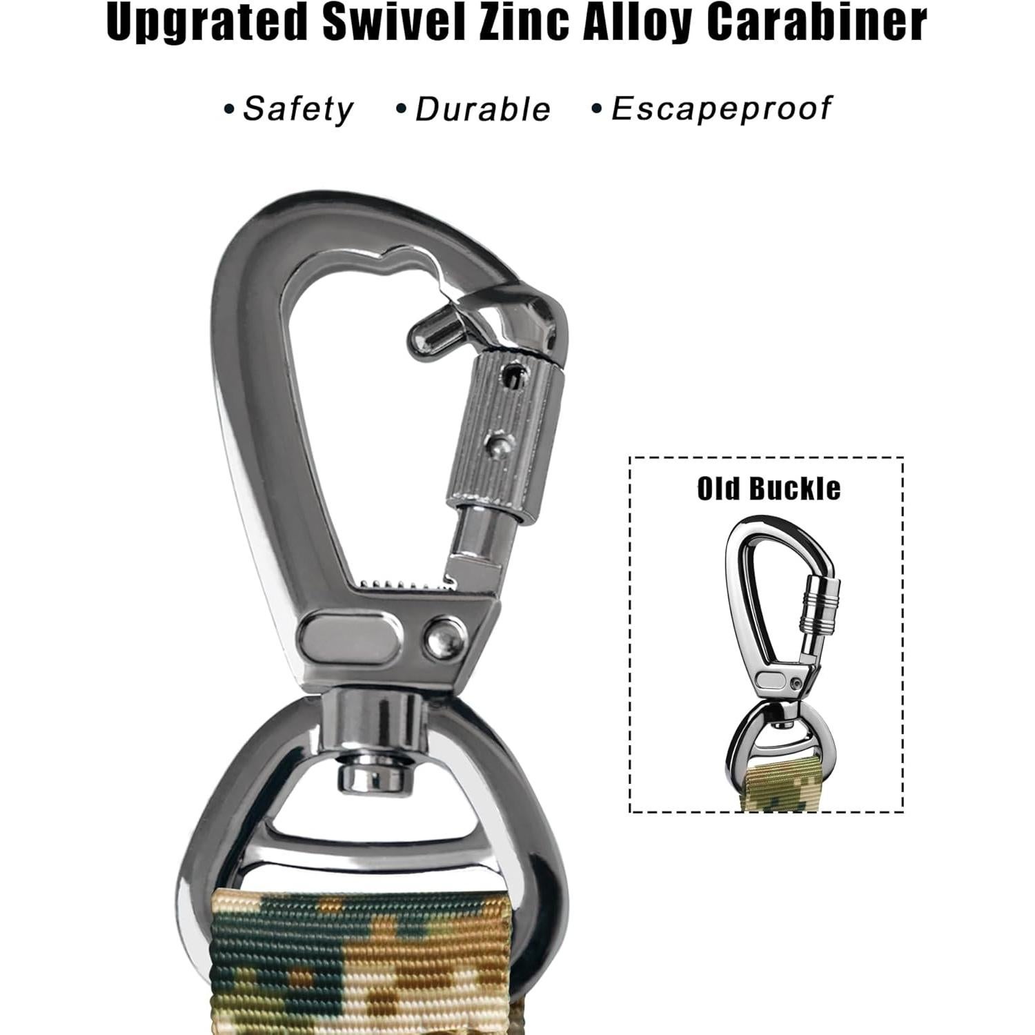 Correa Táctica Hotsky para Perros Medianos y Grandes 1.22-1.83m