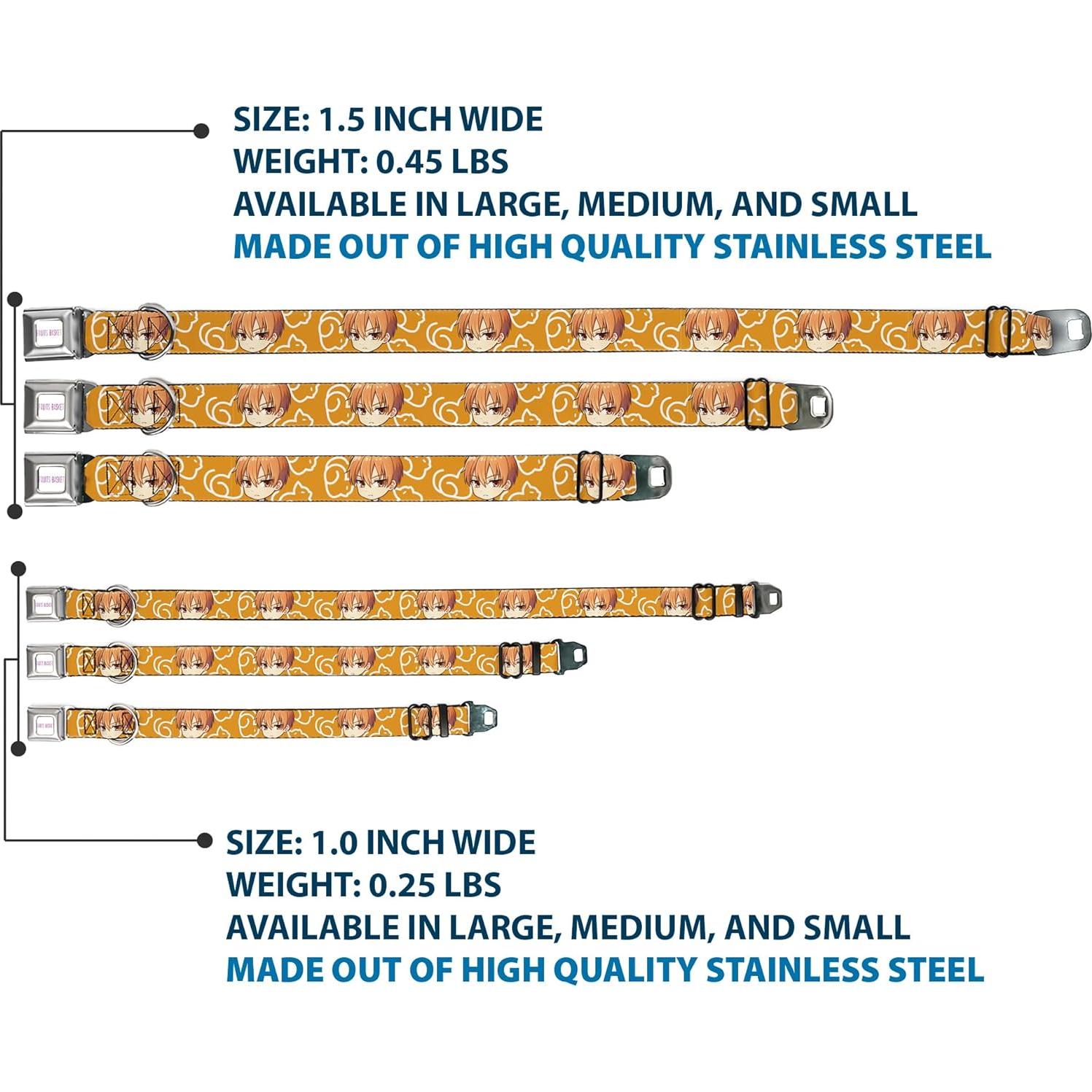 Collar para Perros Crunchyroll Kyo Soma Naranja 16-23 cm