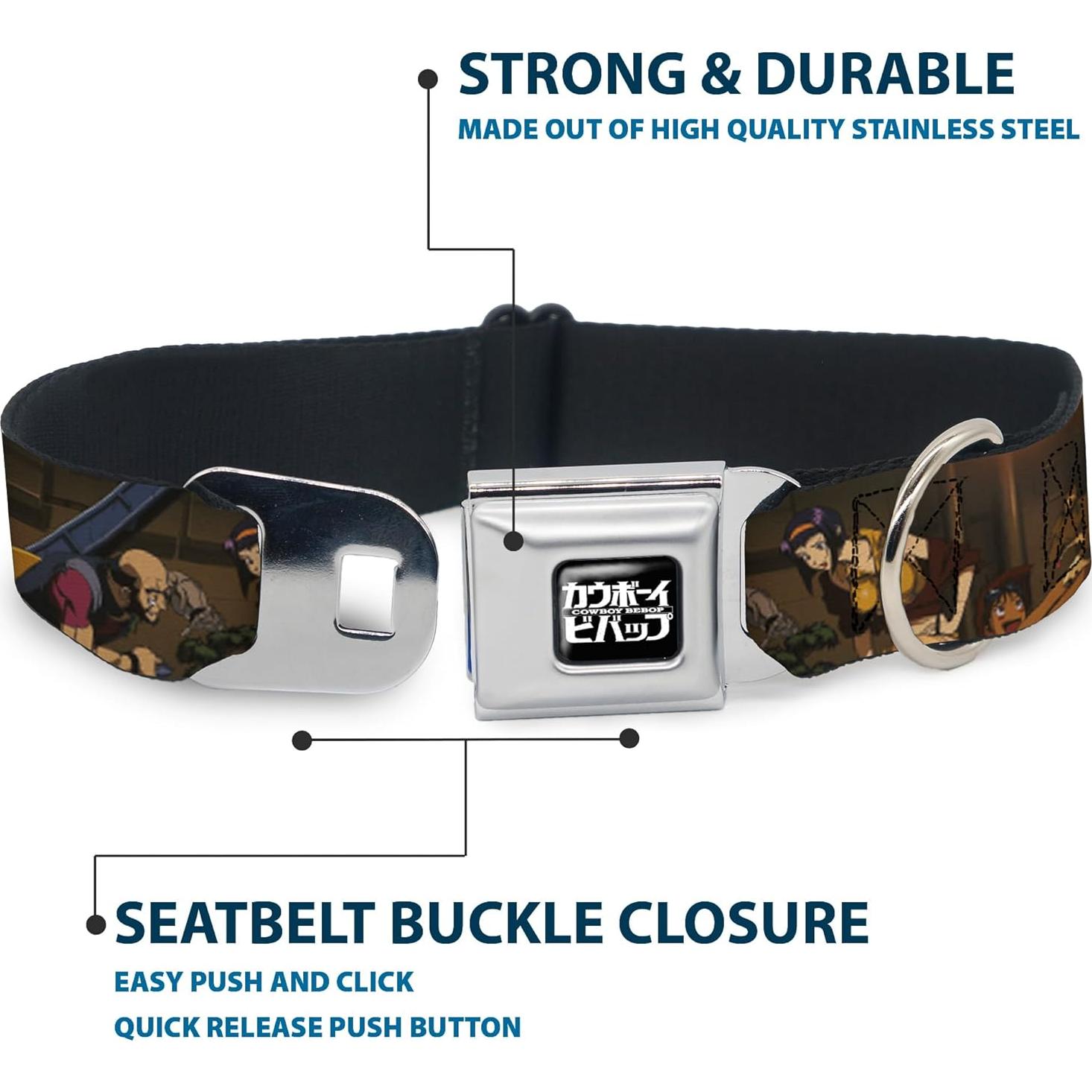 Collar para Perros Crunchyroll Cowboy Bebop 40.6-58.4 cm