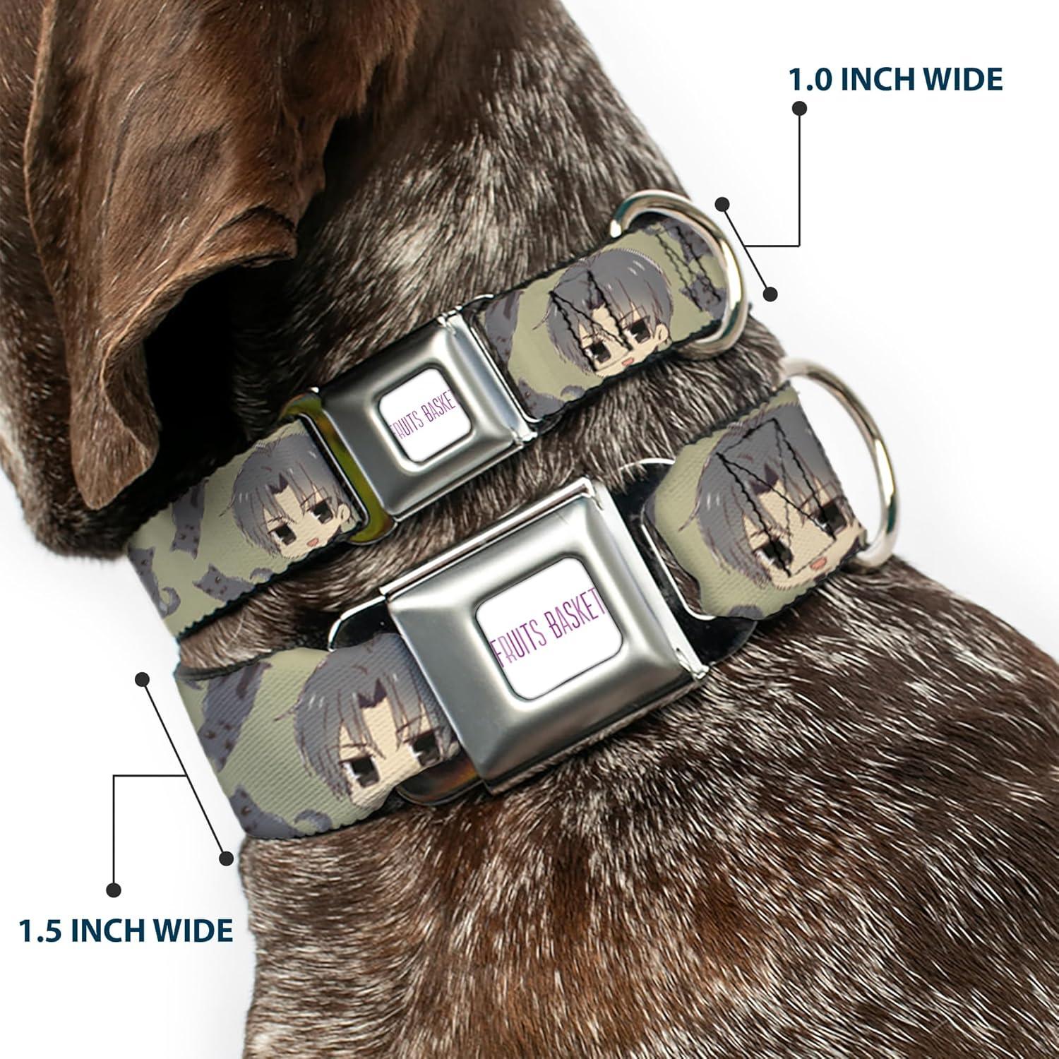 Collar de Perro Crunchyroll con Hebilla de Seguridad 24.1-33 cm