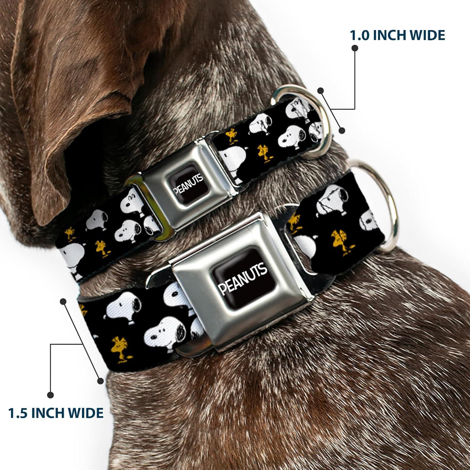 Collar para Perros Peanuts Buckle-Down 16-23" Ajustable
