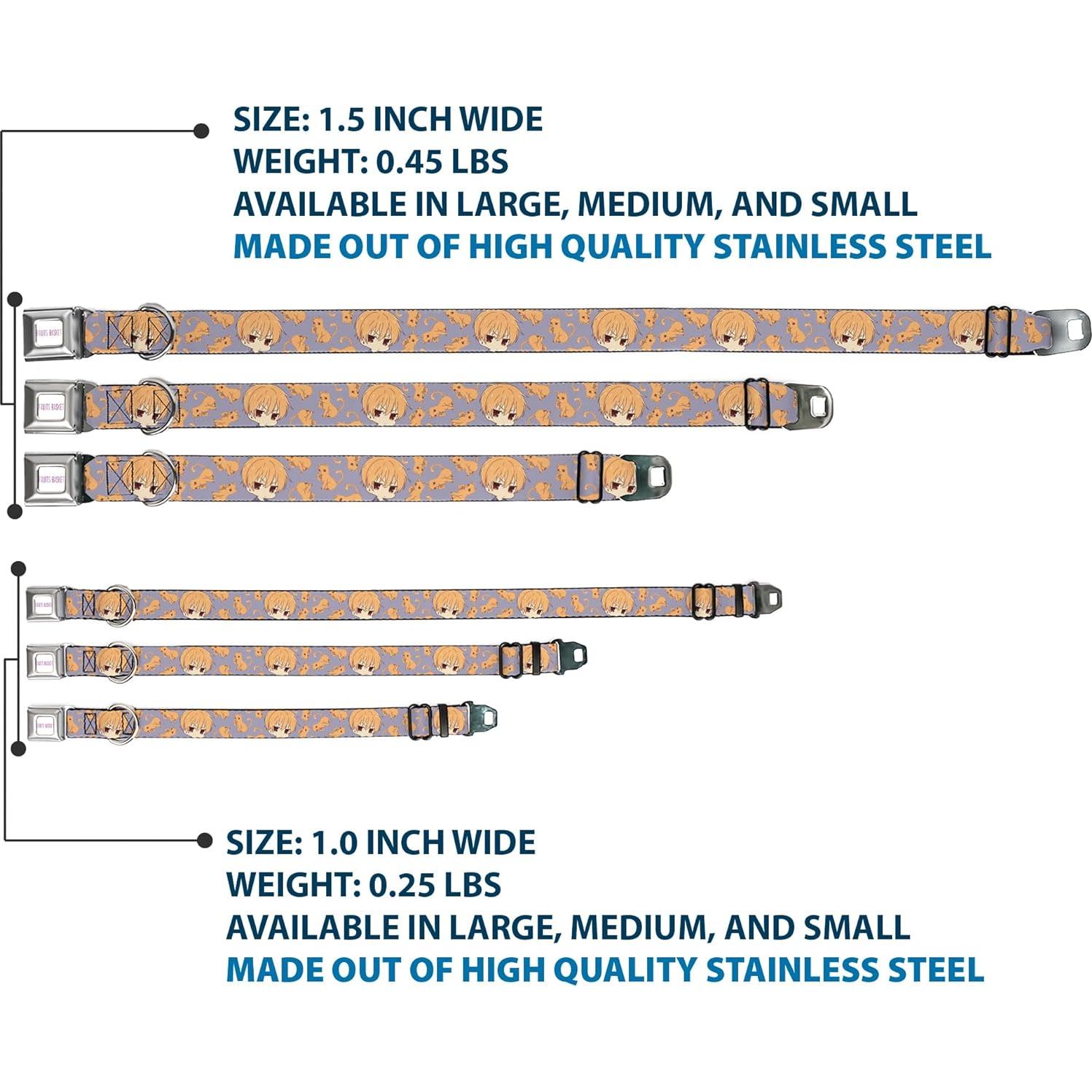 Collar de Perro Crunchyroll Kyo Soma 40.6-58.4 cm 3.8 cm