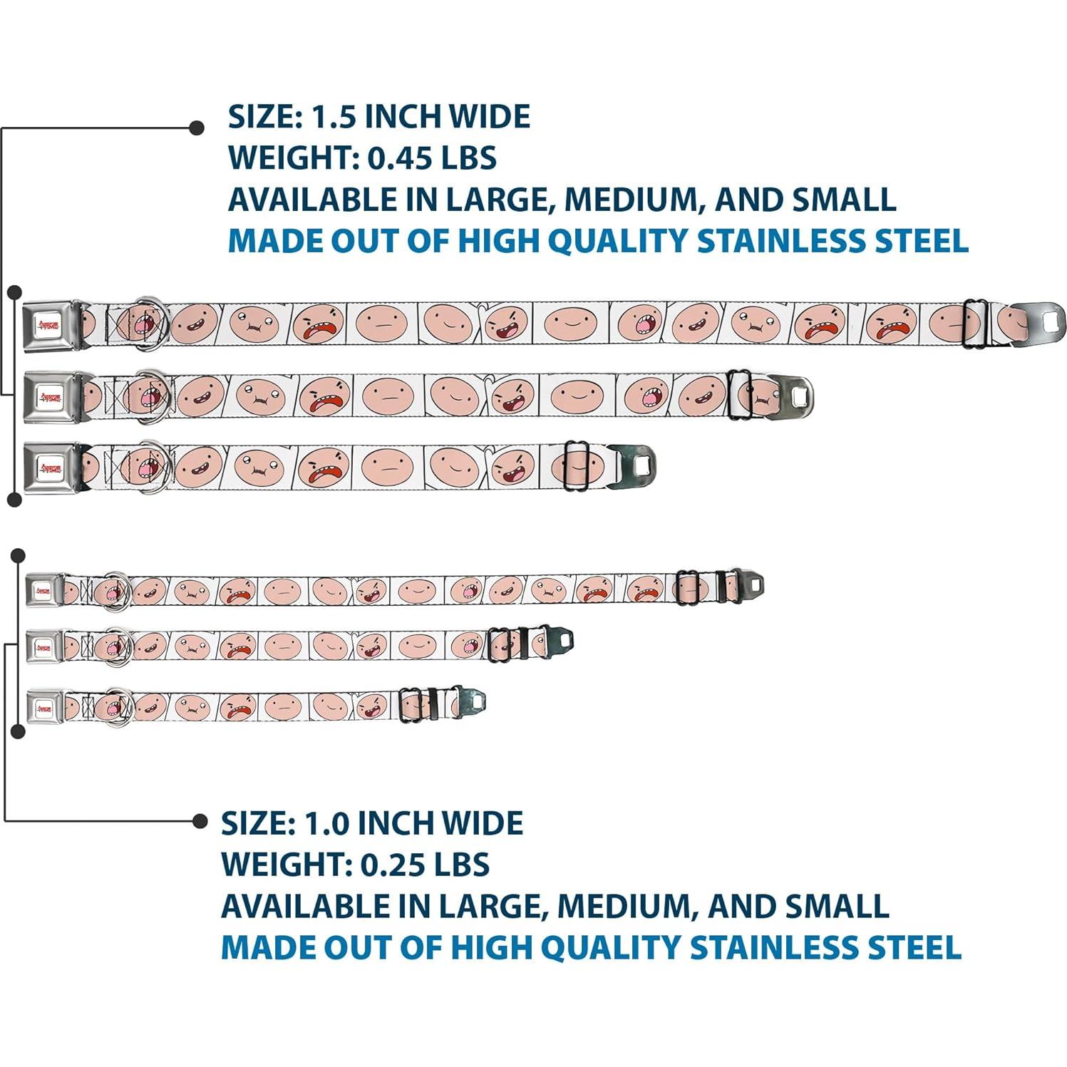 Collar para perro de cinturón de seguridad Buckle-Down 40-58 cm