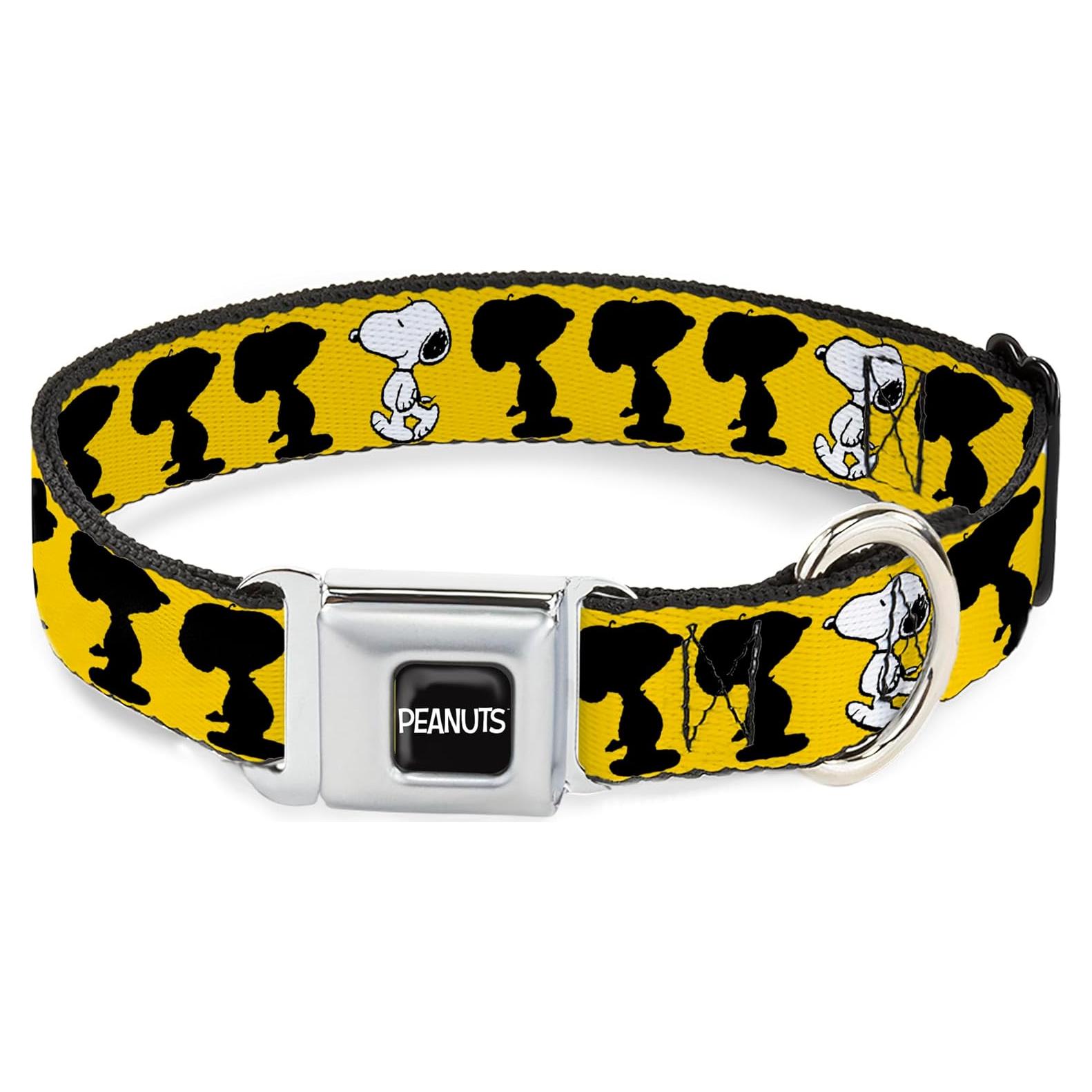 Collar para Perros Peanuts Buckle-Down 28-42 cm Amarillo