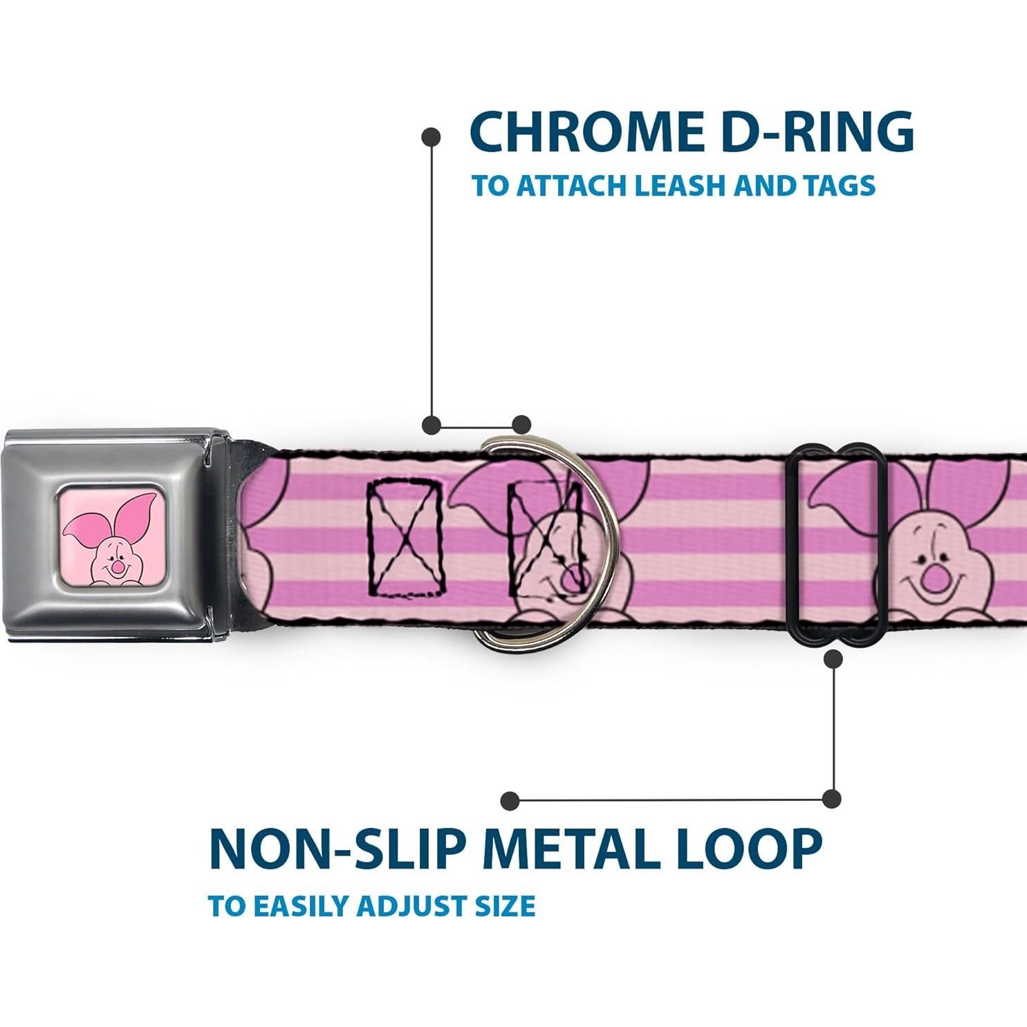 Collar para Perros Disney Buckle-Down Winnie Pooh 24.1-33 cm