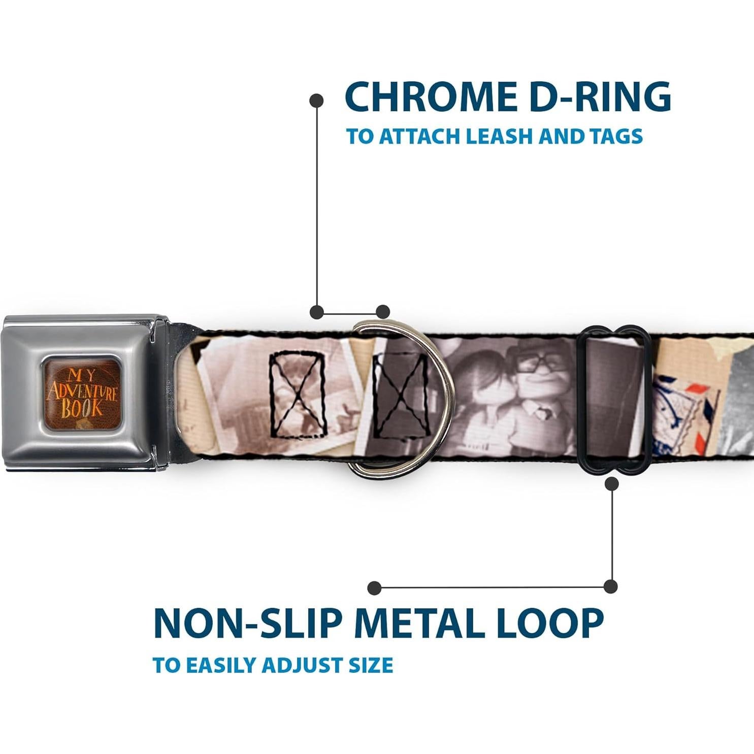 Collar para Perros Disney Buckle-Down 15-24" (38-61 cm) 2.54 cm