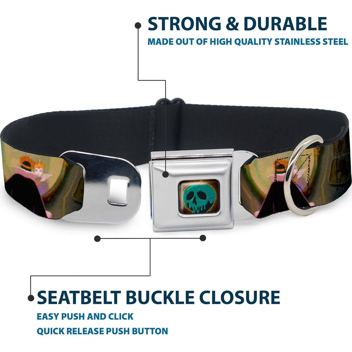 Collar para Perros Disney Buckle-Down 24.1-33 cm 2.5 cm ancho