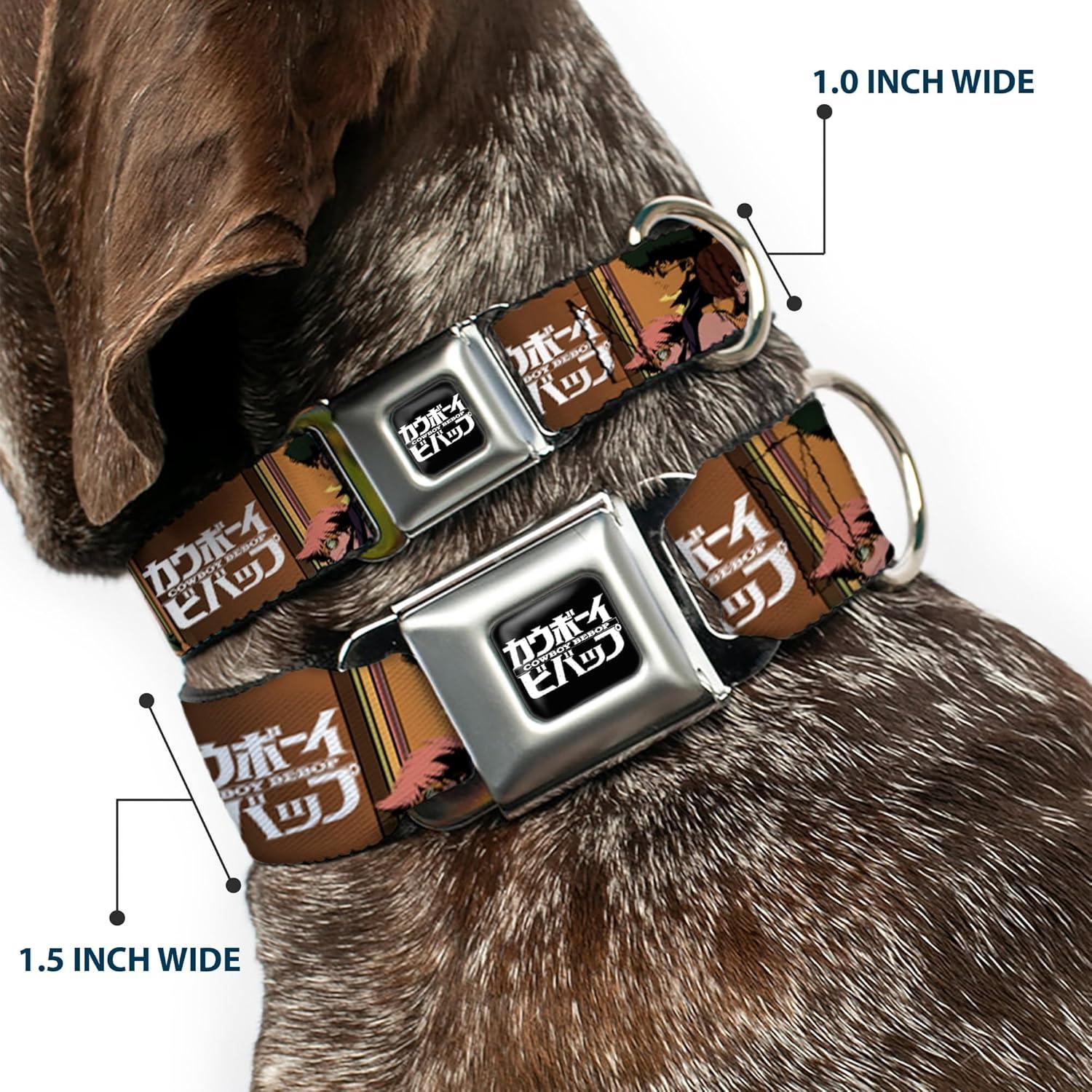 Collar para Perros Crunchyroll con Hebilla de Seguridad 40.64-58.42 cm