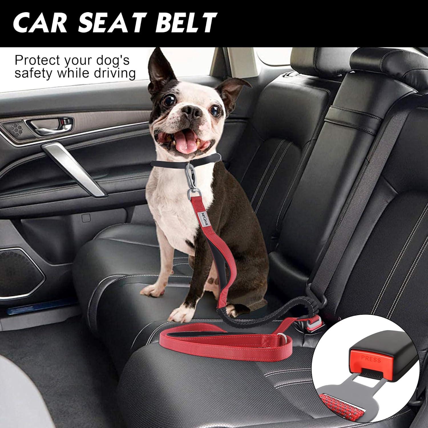 Correa Táctica para Perros S-ETOVUS 6FT Bungee Doble Mango