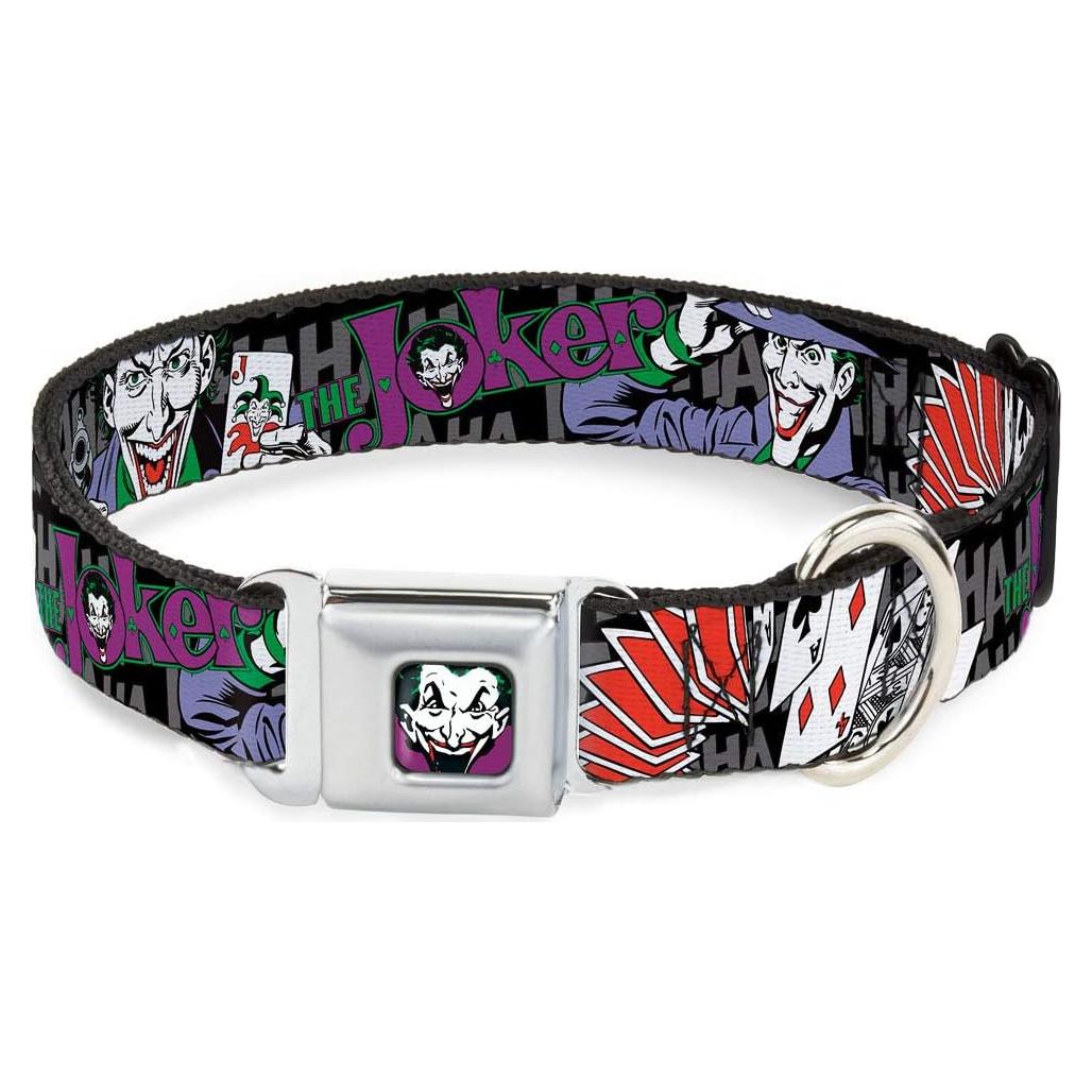 Collar para Perro Buckle-Down Joker 2.54 cm Ajustable 38-66 cm