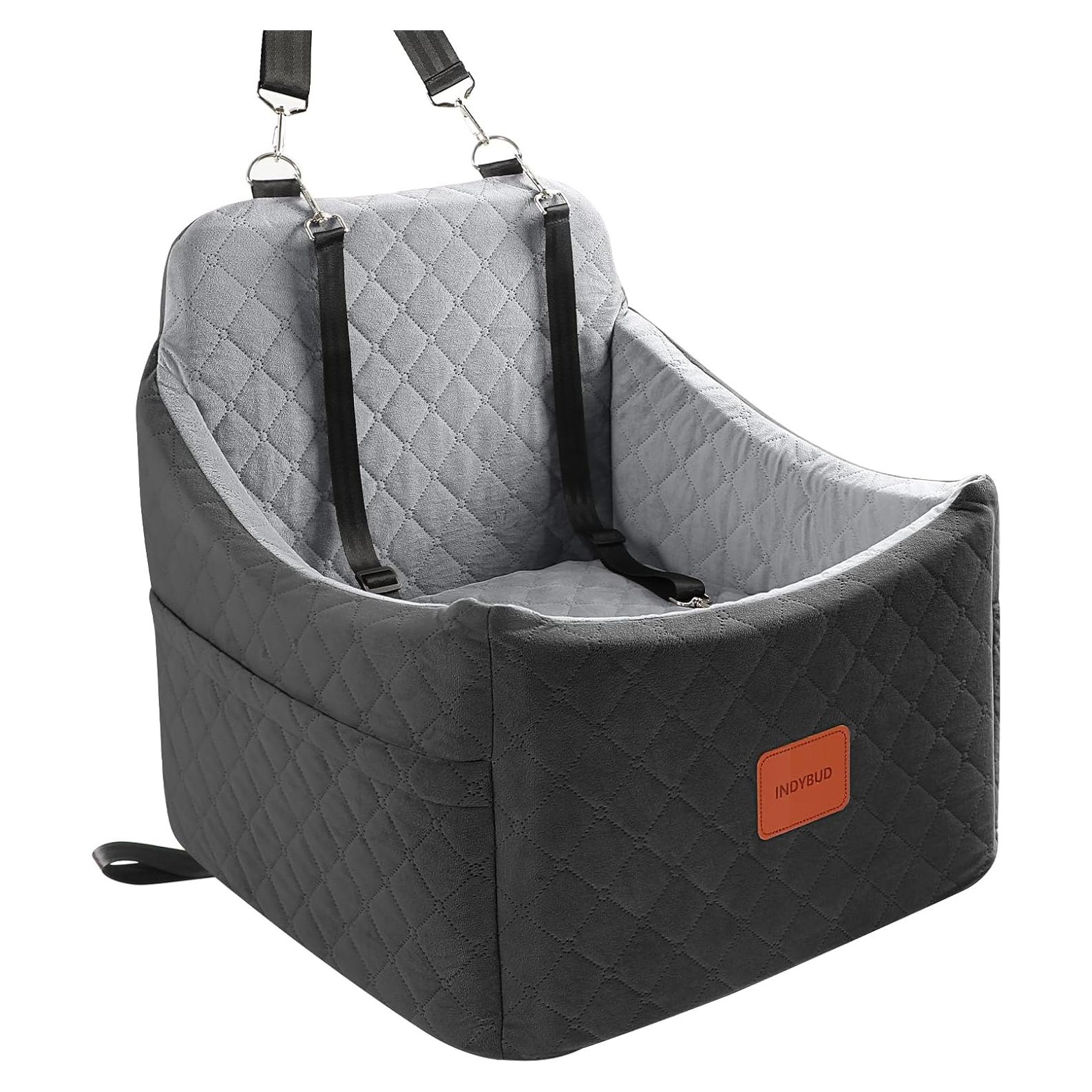 Asiento Elevador para Perros Medianos INDYBUD Negro/Gris