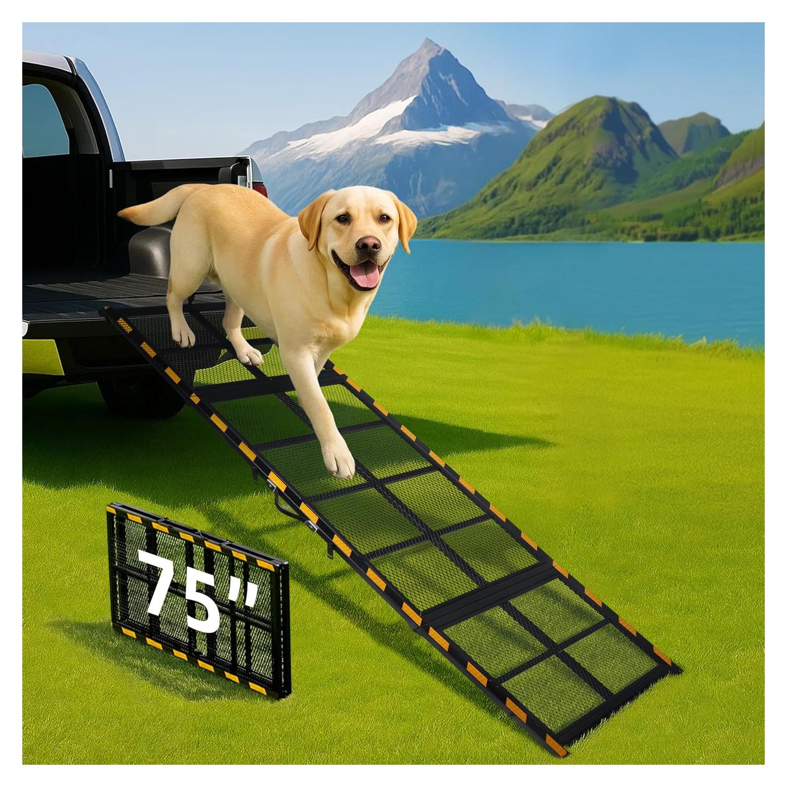 Rampa Plegable para Perros IPETBA 75" Antideslizante 181kg