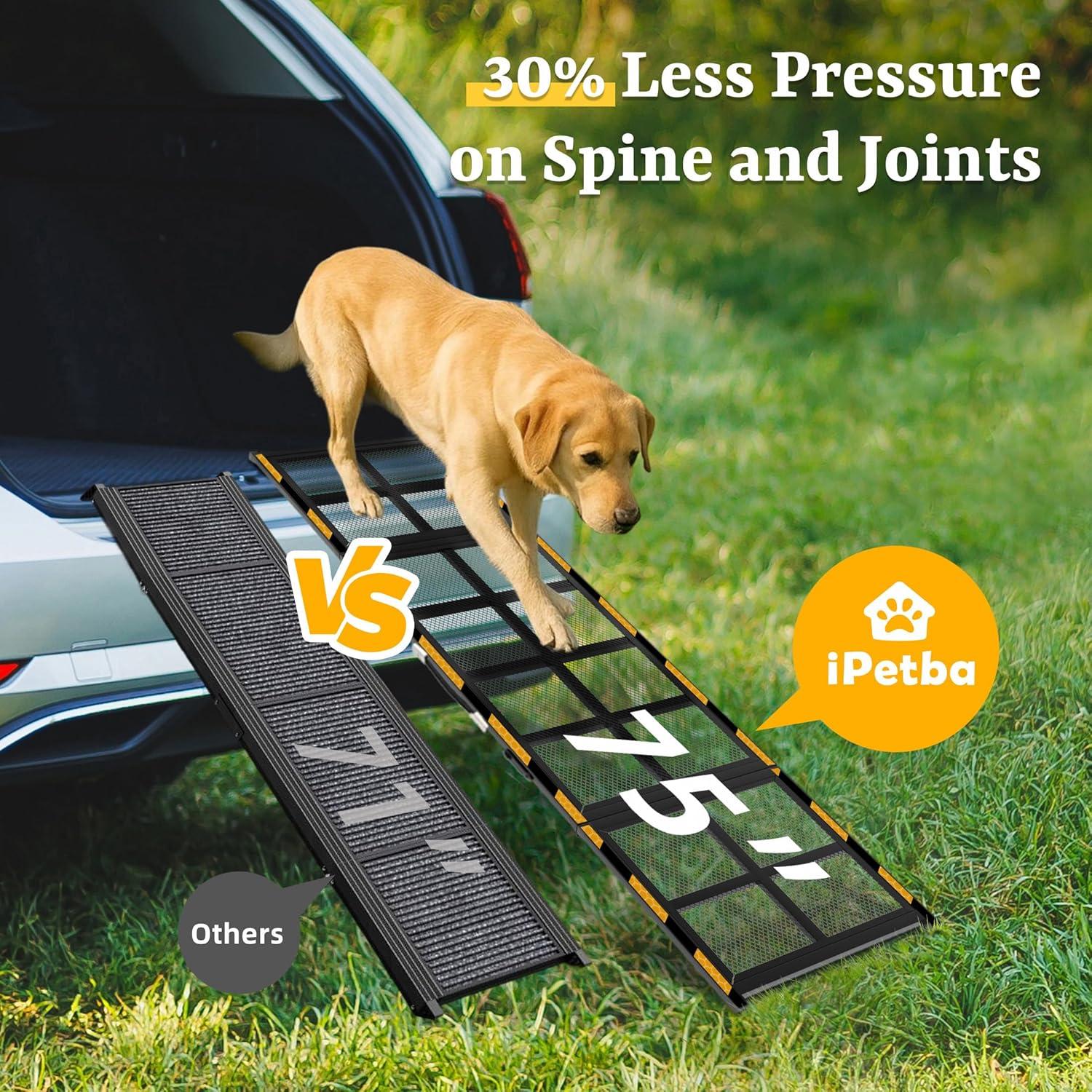 Rampa Plegable para Perros IPETBA 75" Antideslizante 181kg