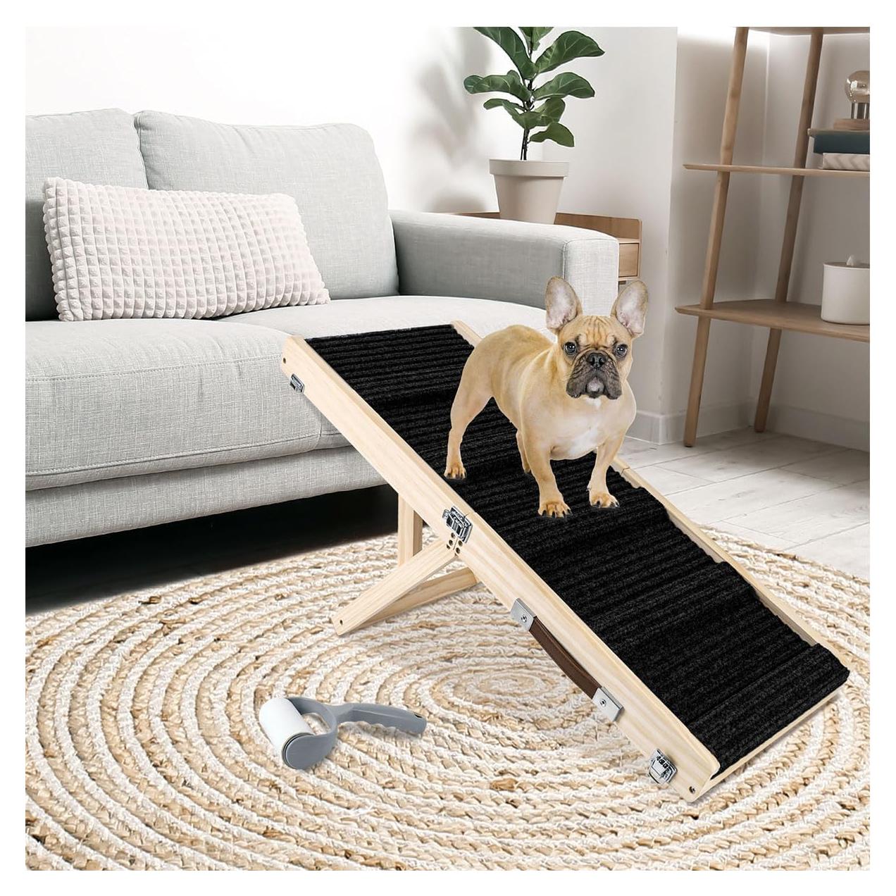 Rampa para Perros Pequeños Okydoky Plegable 81 cm Antideslizante