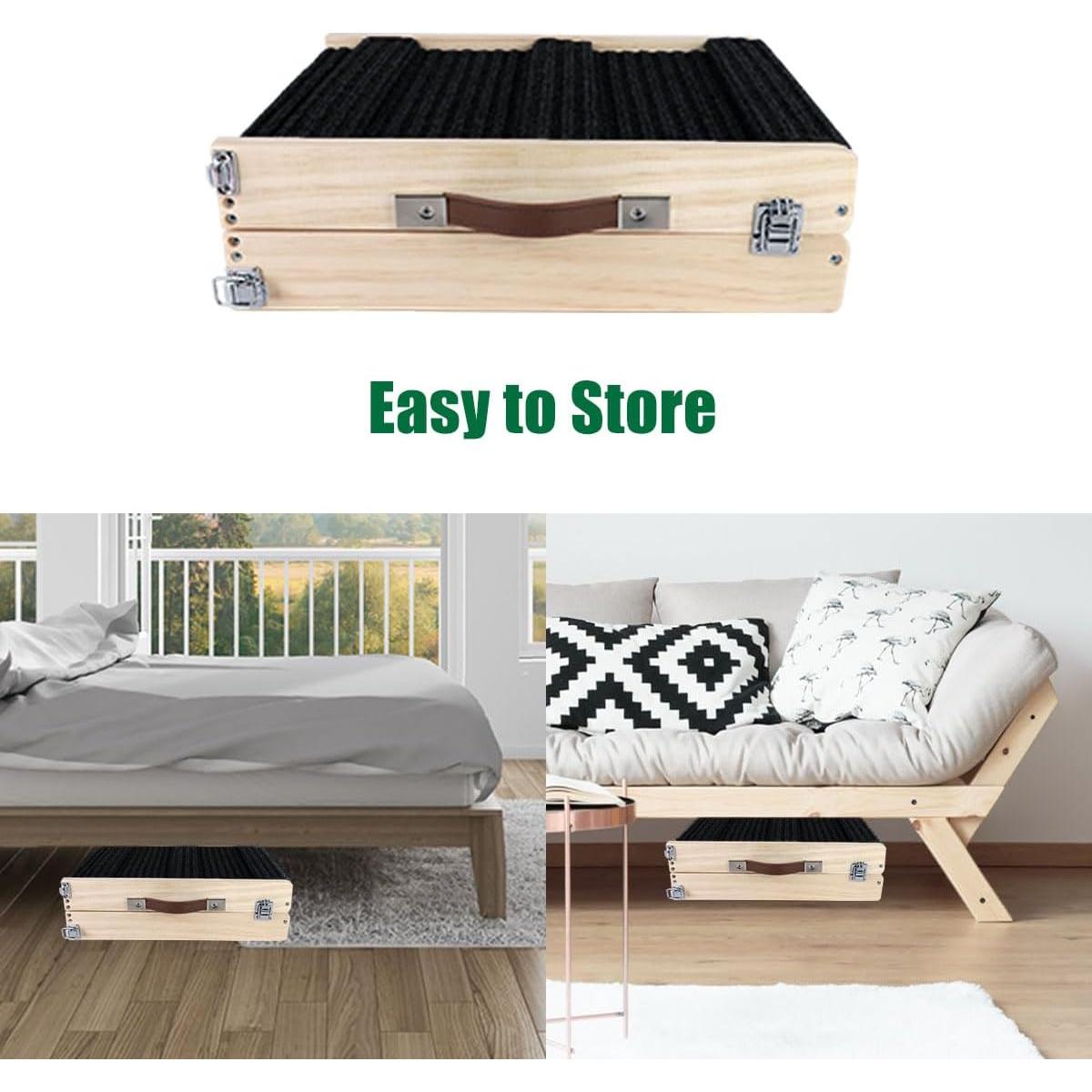 Rampa para Perros Pequeños Okydoky Plegable 81 cm Antideslizante