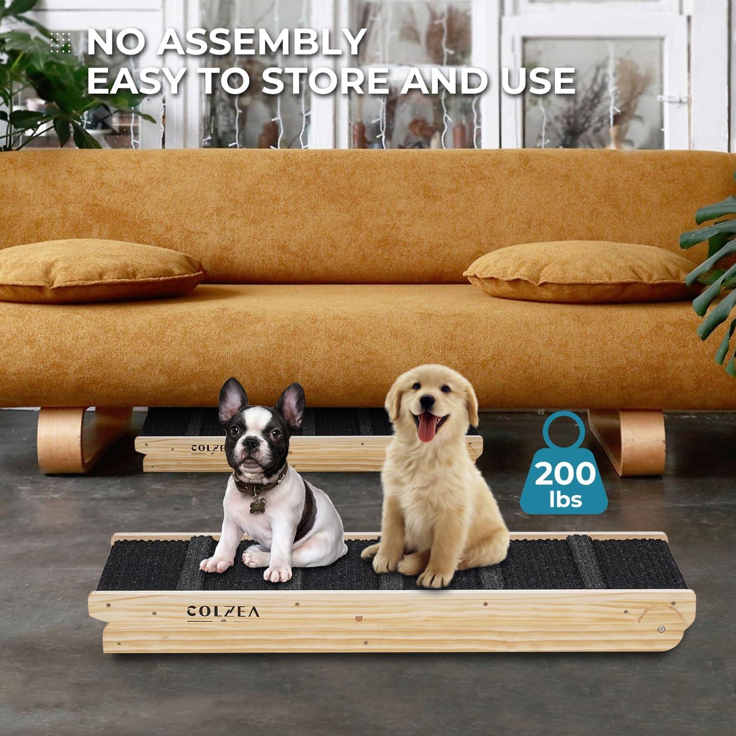 Rampa para Mascotas COLZEA Plegable 105 cm Ajustable 200 kg