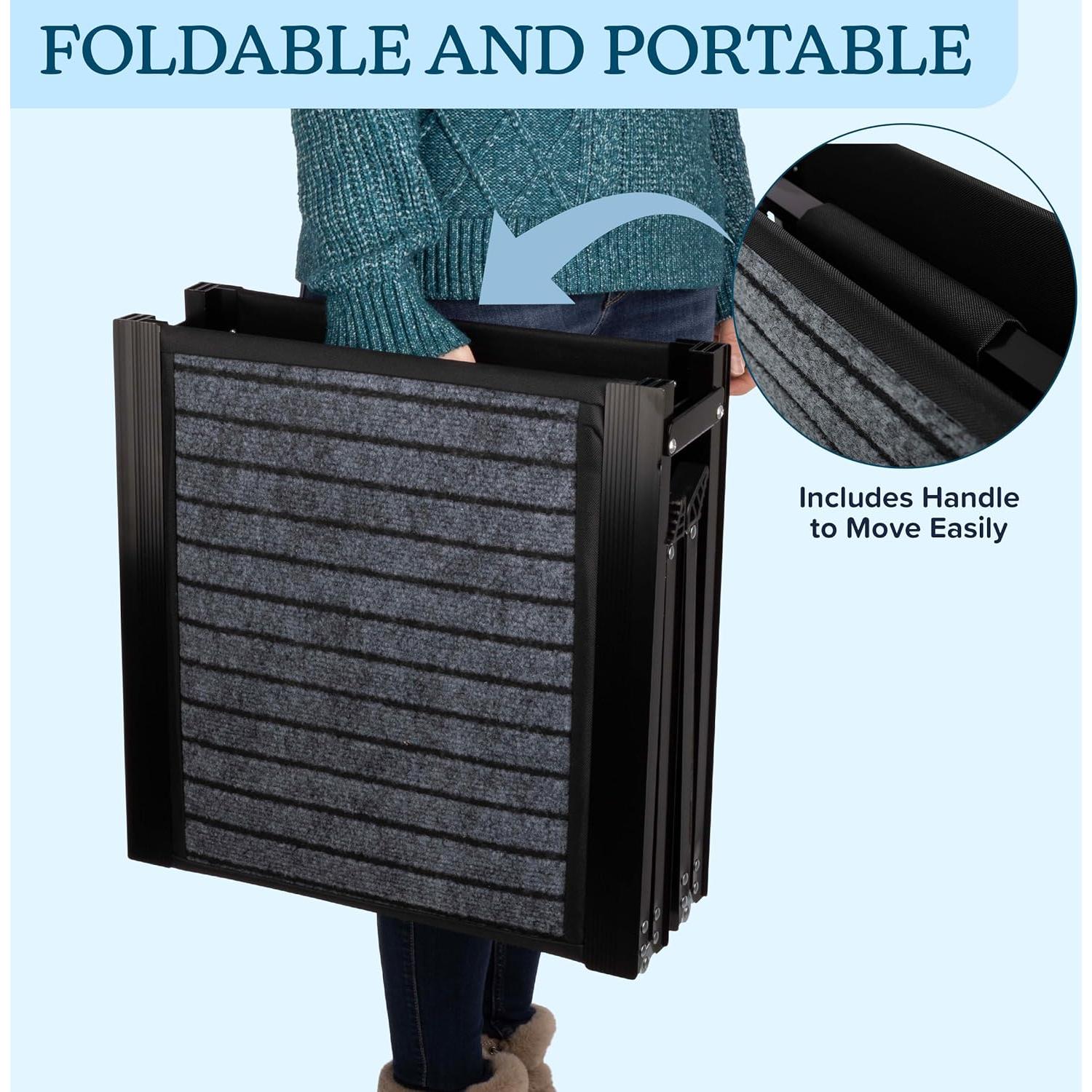 Rampa Plegable para Perros PETMAKER 157.5 cm Antideslizante