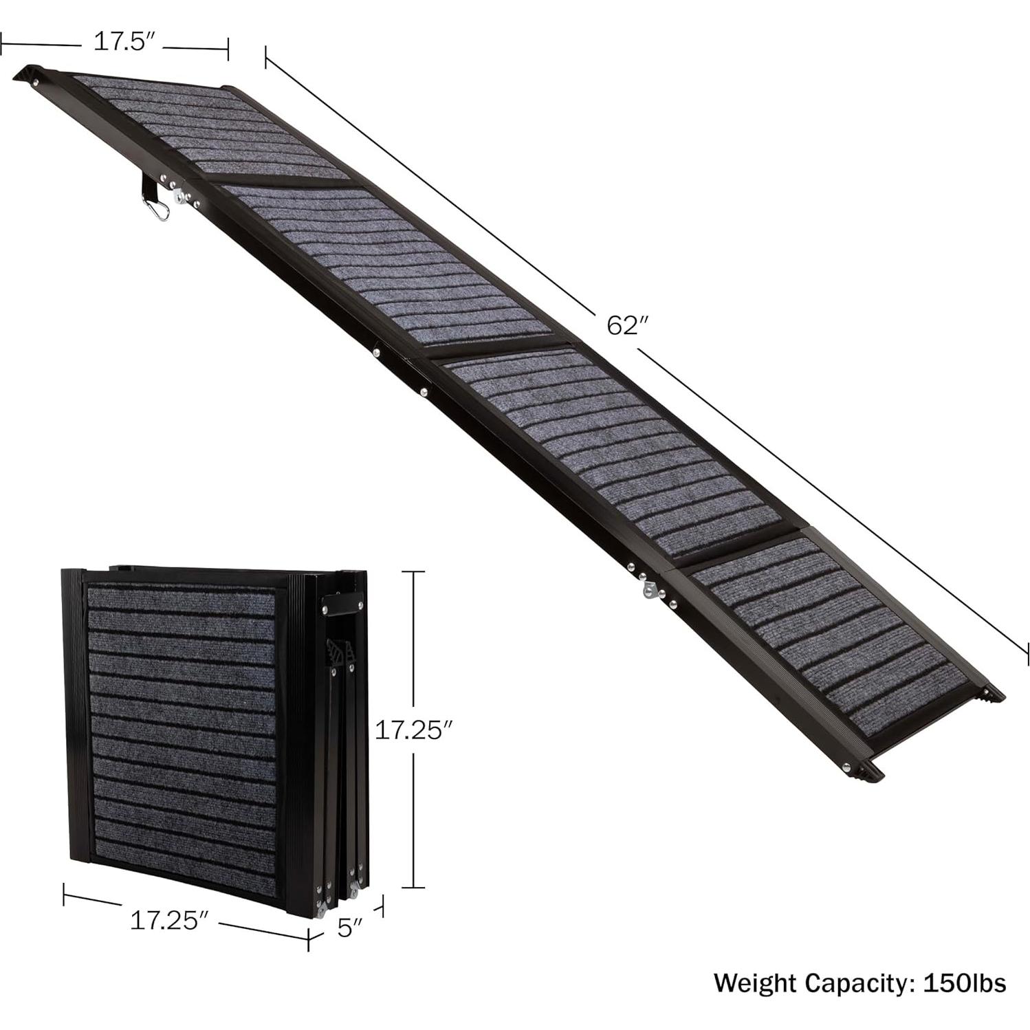 Rampa Plegable para Perros PETMAKER 157.5 cm Antideslizante
