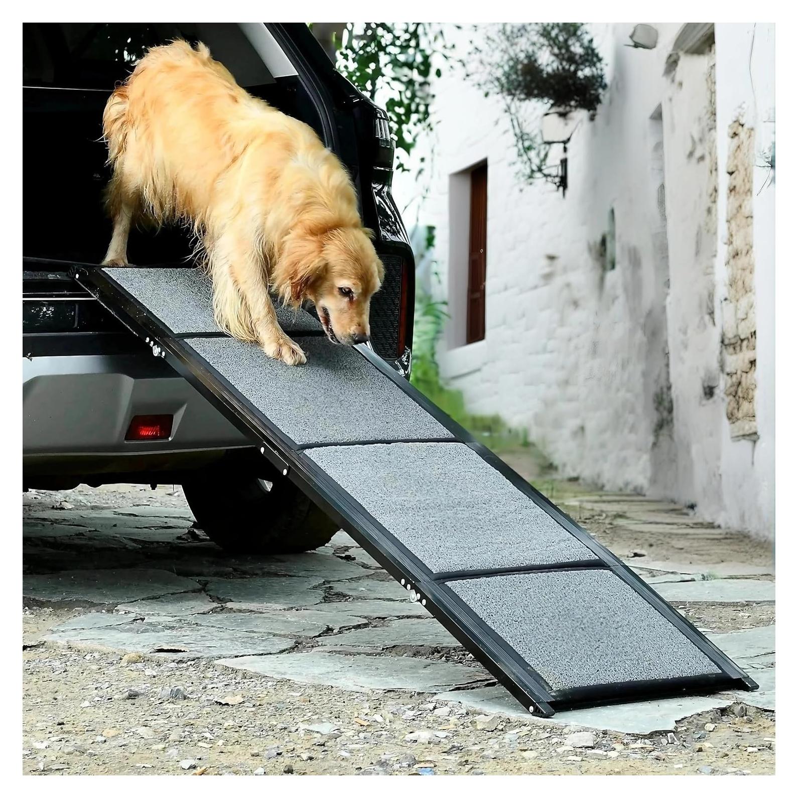 Rampa Plegable para Mascotas BestVida 180x50 cm Antideslizante