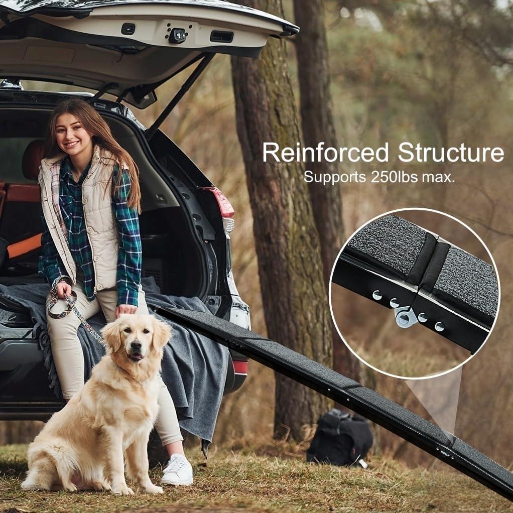 Rampa Plegable para Mascotas BestVida 180x50 cm Antideslizante