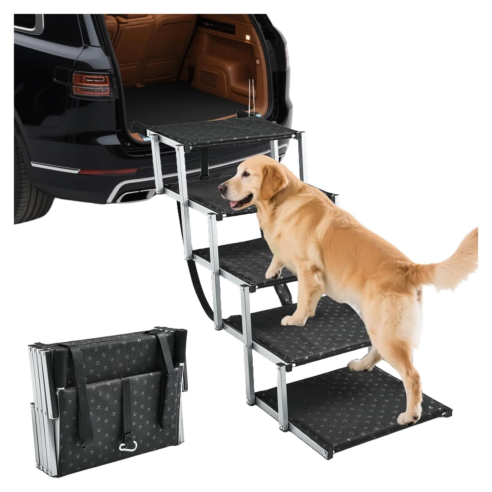 Rampa Plegable para Perros Saker 90kg Antideslizante