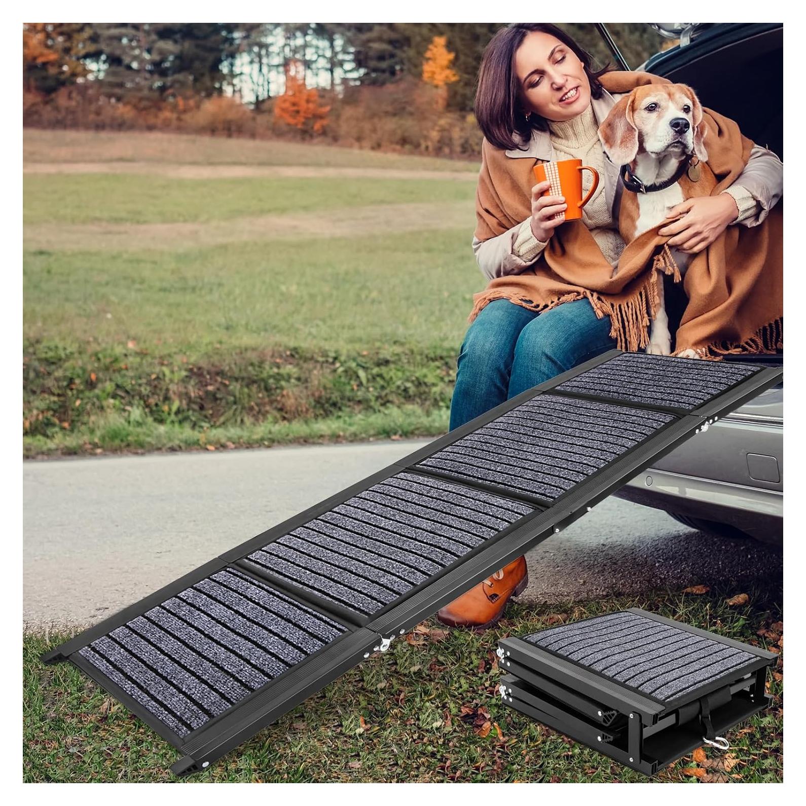 Rampa Plegable para Perros 9TH SHOP 160cm Antideslizante