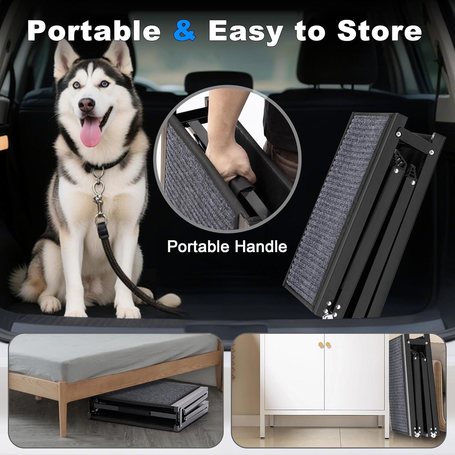 Rampa Plegable para Perros AQUILLA 170 cm Antideslizante