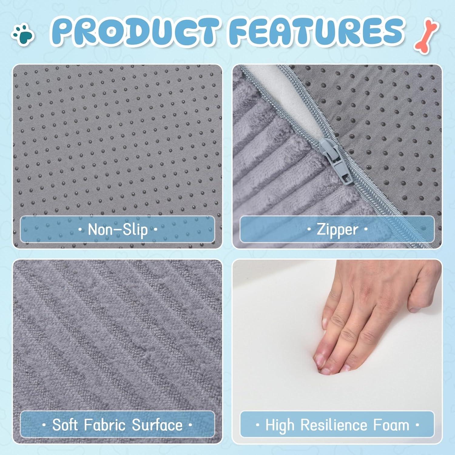 Escaleras para Perros Yiruka 4 Escalones Antideslizantes 50.8 cm