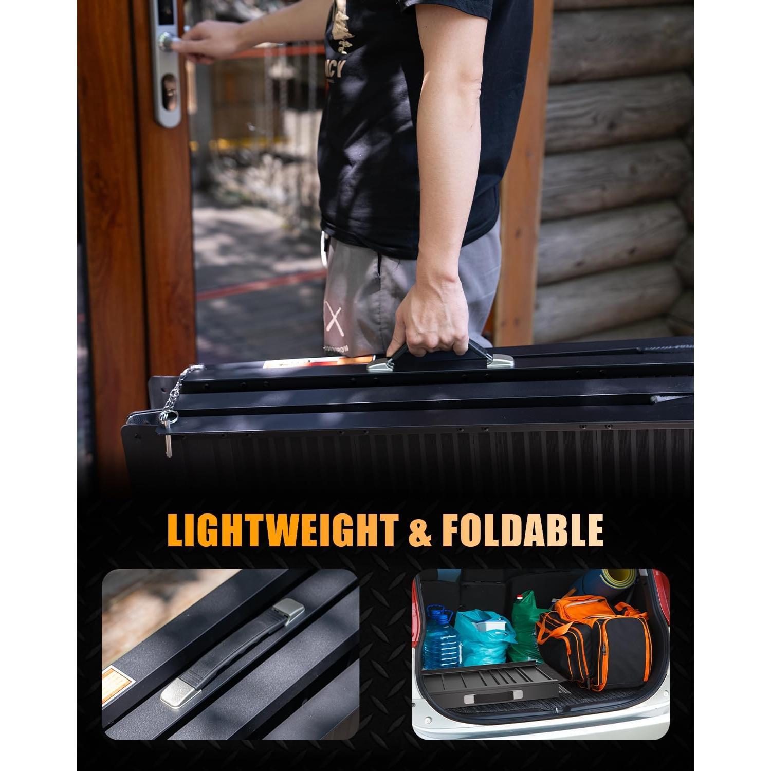 Rampa de Silla de Ruedas Plegable VNN 0.91m Antideslizante