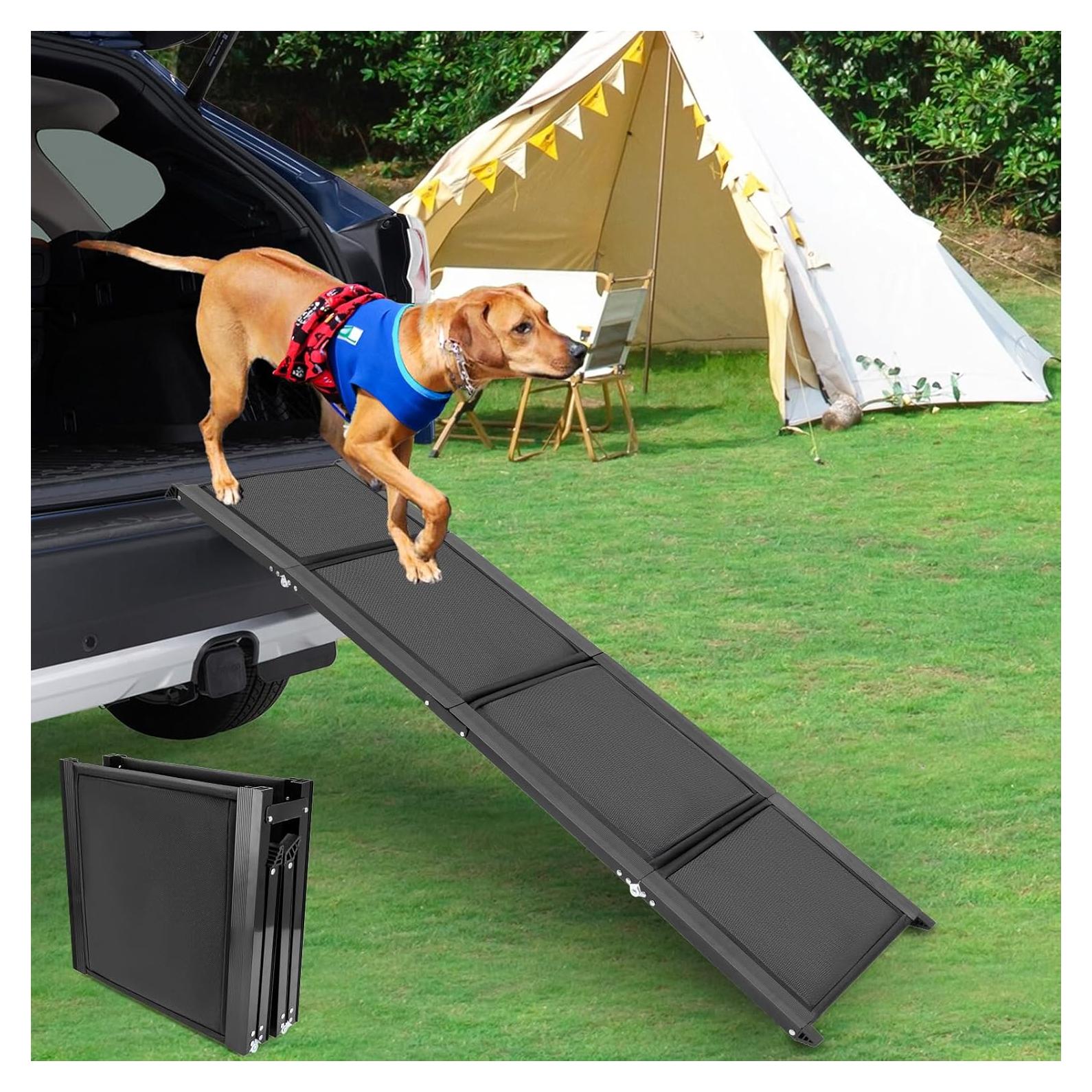 Rampa Plegable para Perros 9TH SHOP 160x43 cm Antideslizante