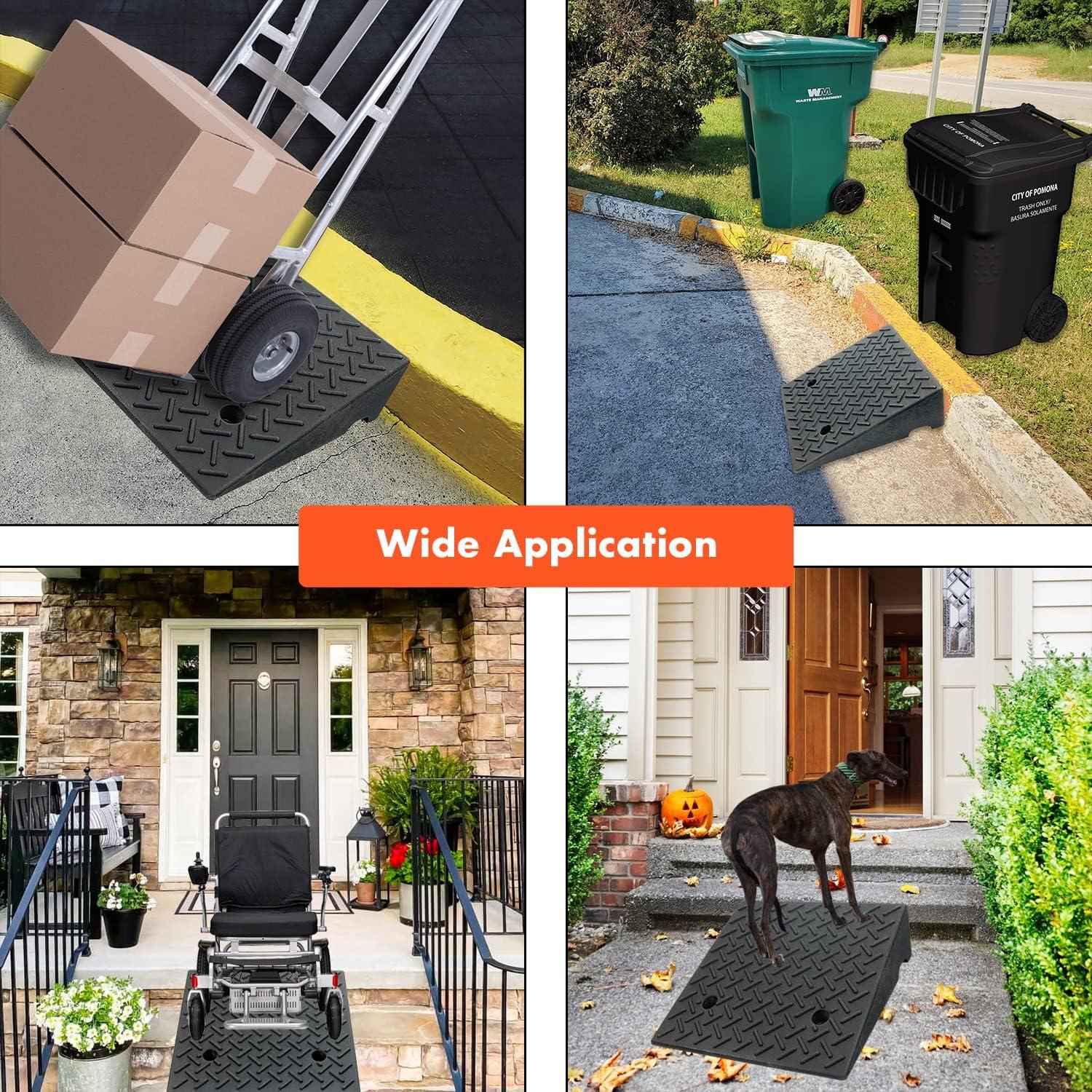 Rampa de Bordillo Caucho Genubi 50 x 50 x 12.7 cm 3084 kg