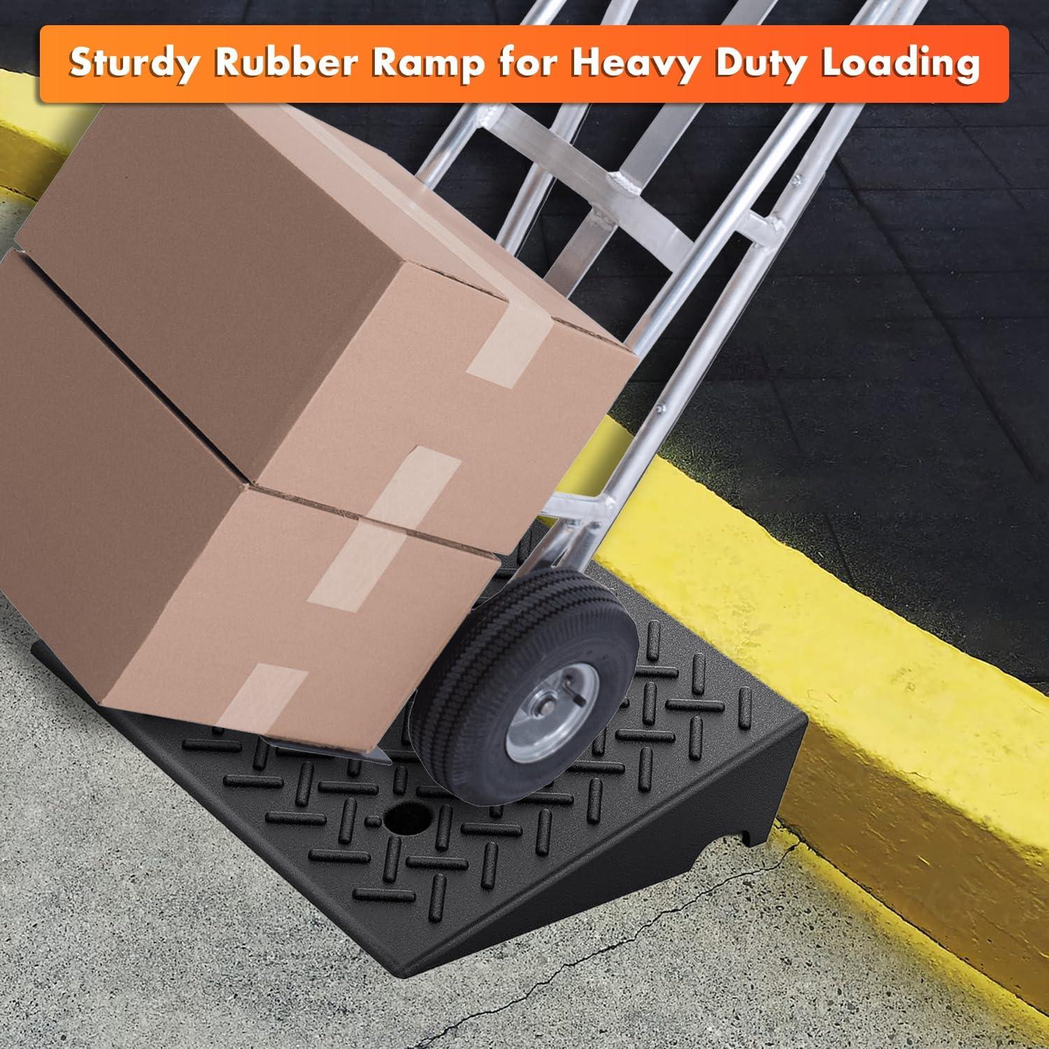 Rampa de Bordillo Caucho Genubi 50 x 50 x 12.7 cm 3084 kg