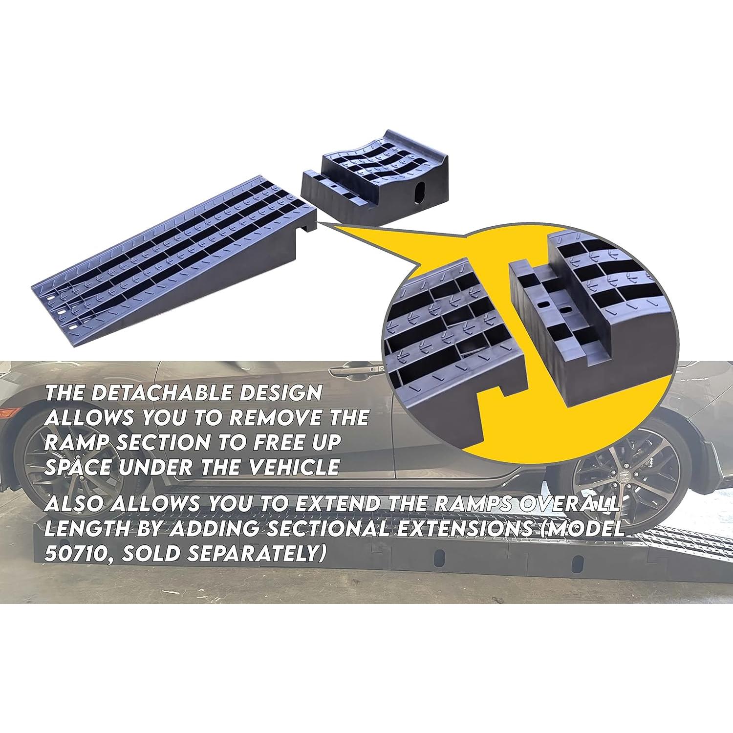 Rampas Desmontables MaxxHaul 50709 Portátiles 6,500 lbs