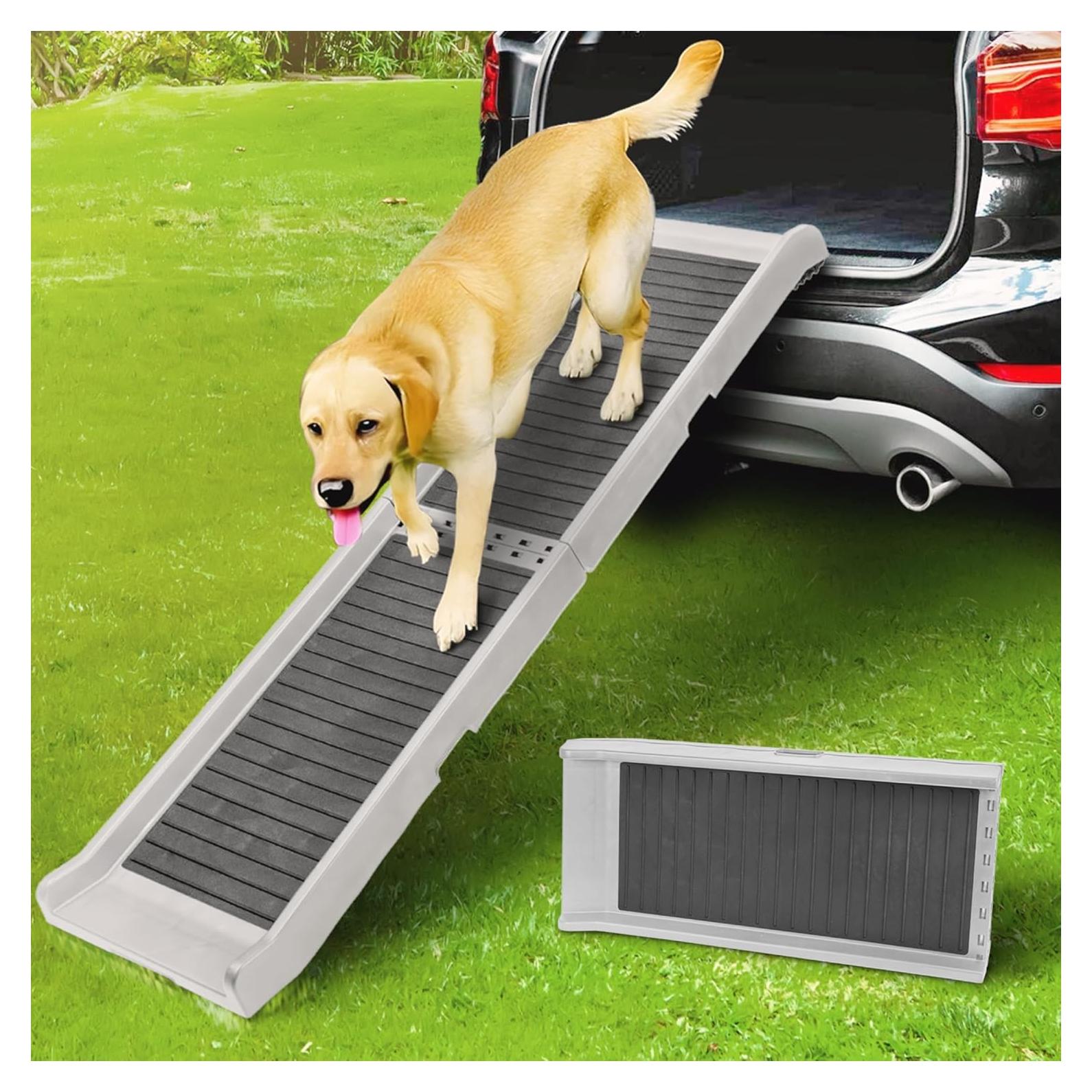 Rampa Plegable para Perros PRIORPET 174 cm Antideslizante