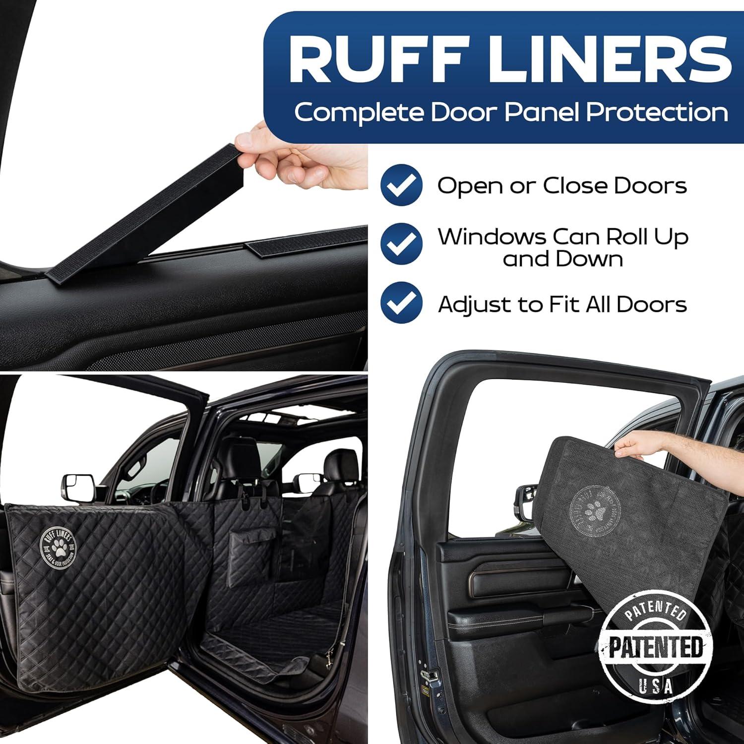 Cubierta de Piso XL Ruff Liners para Camiones Crew Cab Negro
