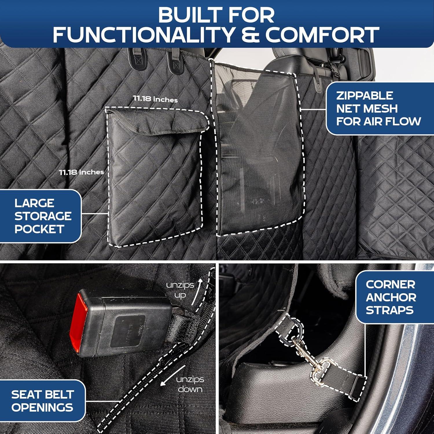 Cubierta de Piso XL Ruff Liners para Camiones Crew Cab Negro