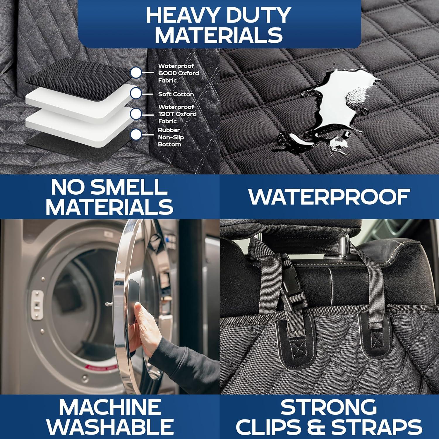 Cubierta de Piso XL Ruff Liners para Camiones Crew Cab Negro