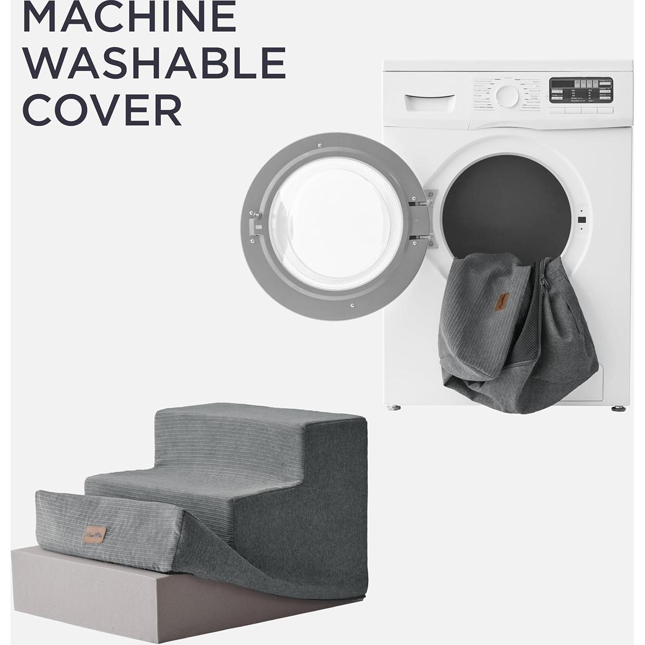 Escalones para Perros Made4Pets 4 Escalones Antideslizantes Gris