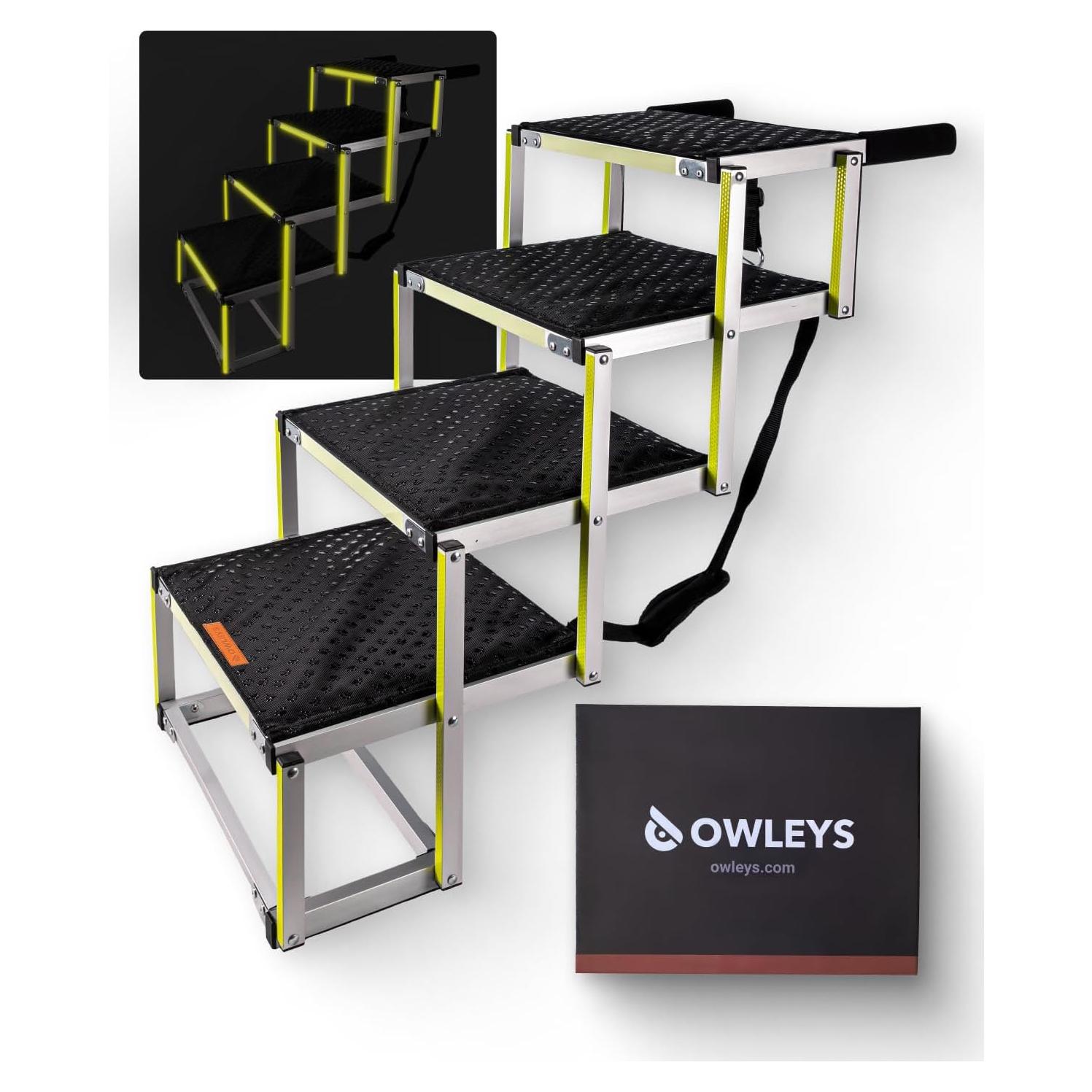 Rampa Plegable para Perros Owleys - Antideslizante - 81.65 kg