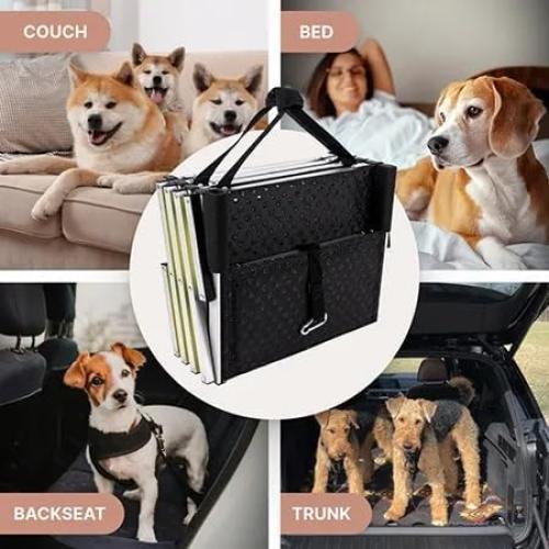 Rampa Plegable para Perros Owleys - Antideslizante - 81.65 kg