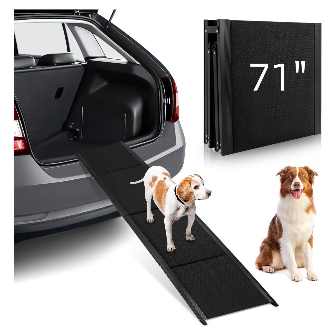 Rampa para Perros CALLARON 180x51 cm Plegable Antideslizante